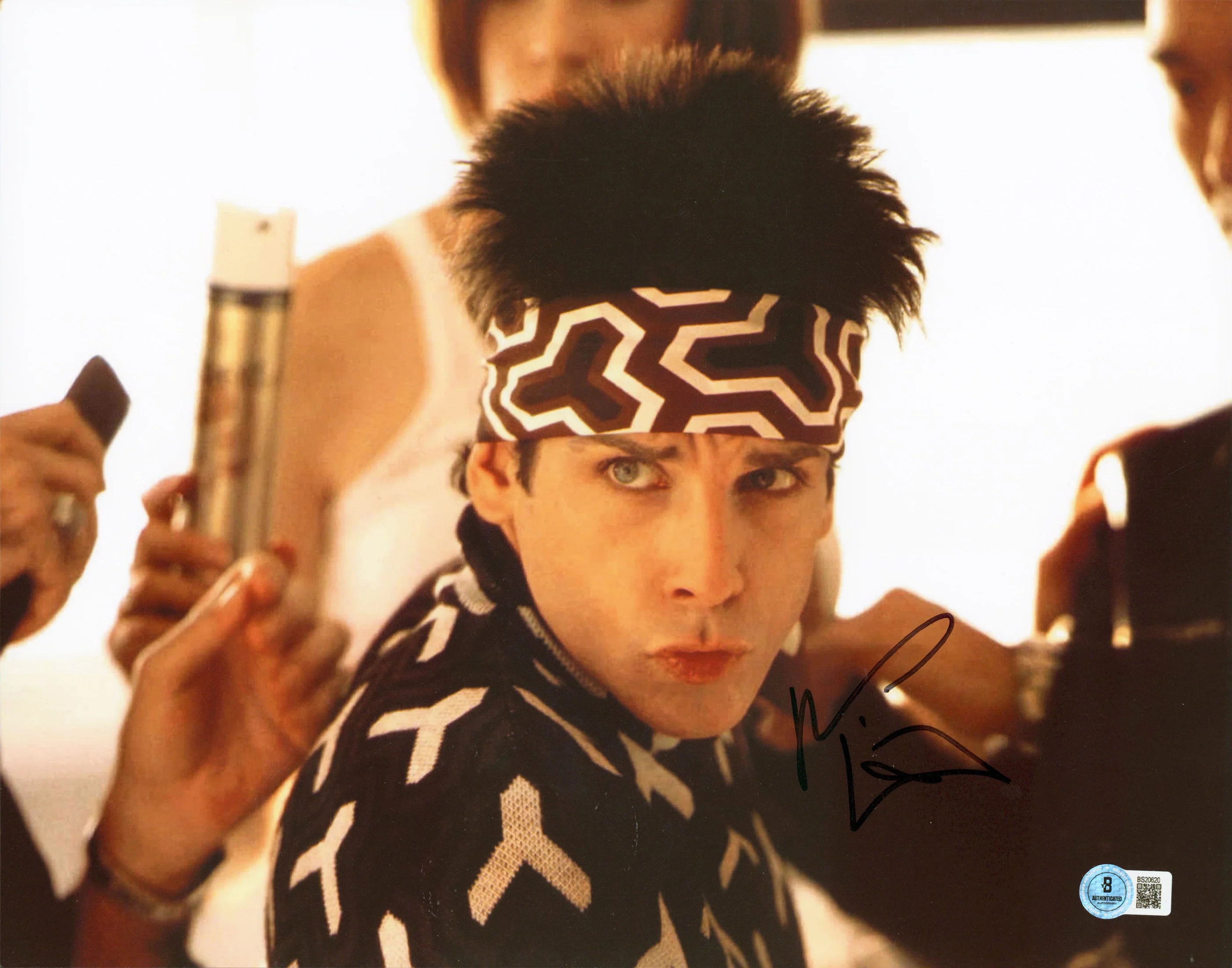 Ben Stiller Zoolander Authentic Signed 11x14 Horizontal Photo BAS #BS20620