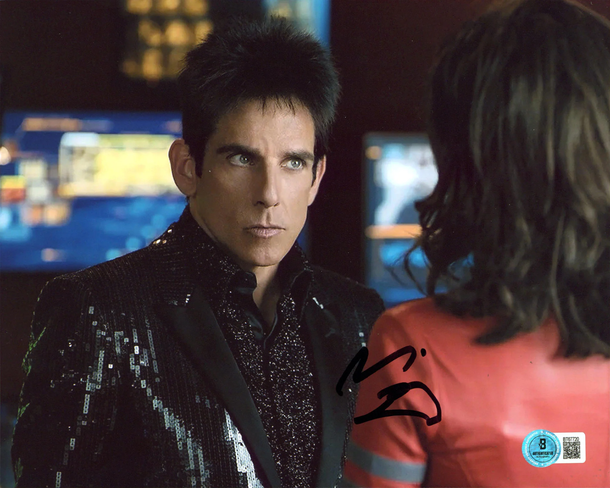 Ben Stiller Zoolander Authentic Signed 8x10 Horizontal Photo BAS #BT67720 - Image 2