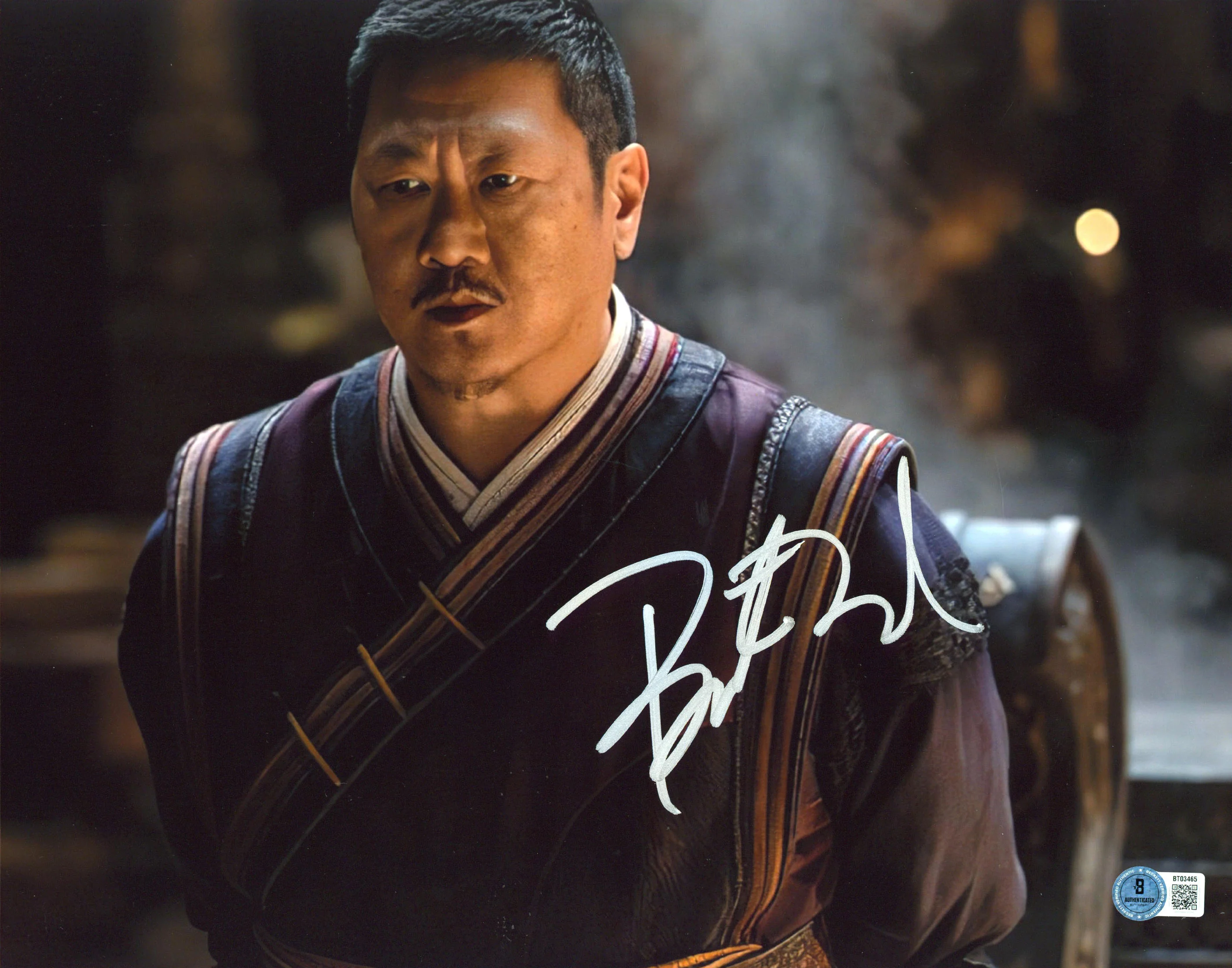 Benedict Wong Doctor Strange Authentic Signed 11x14 Horizontal Photo BAS BT03465 - Image 2