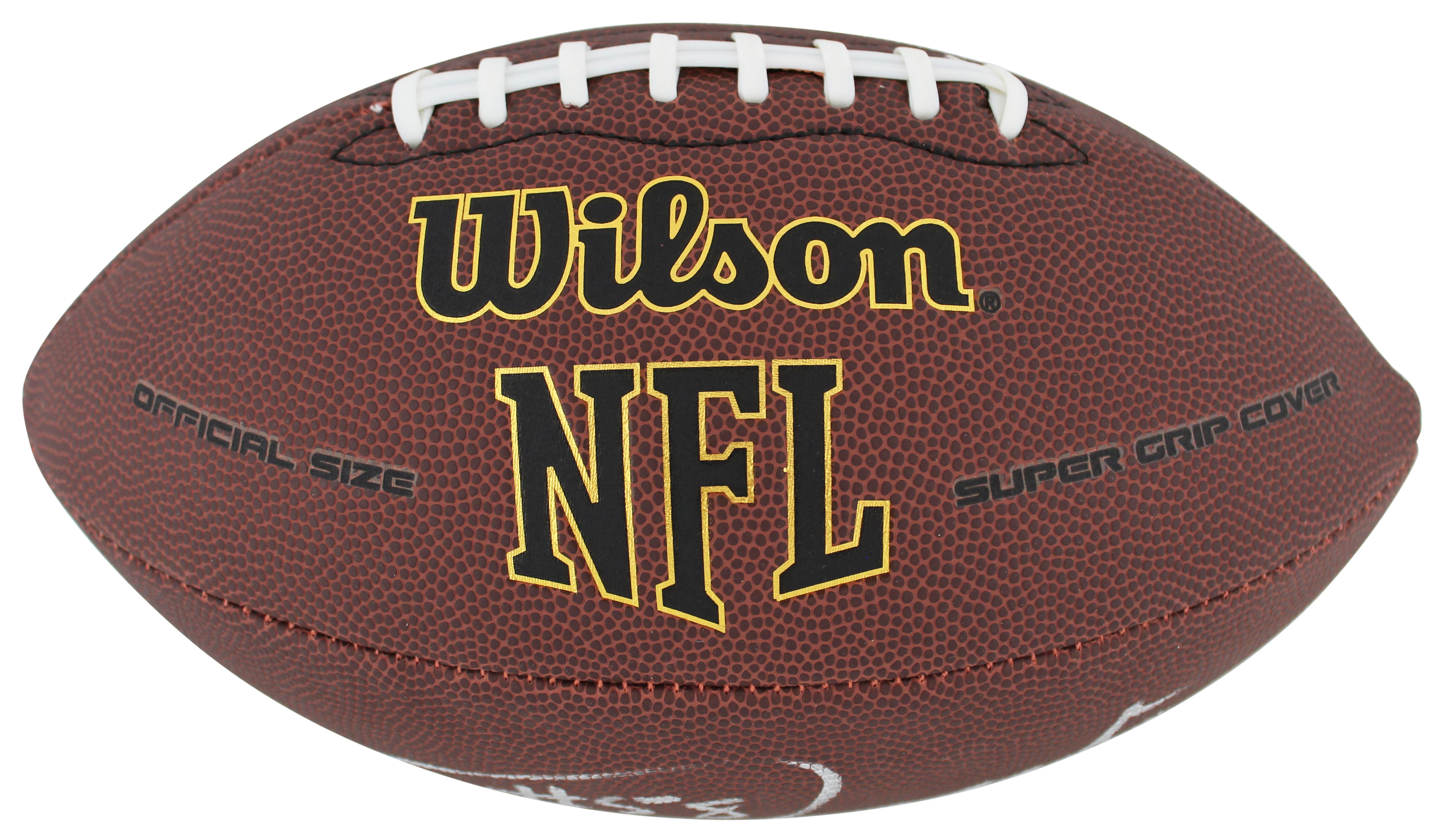 Bengals Joseph Ossai Authentic Signed Wilson Super Grip Nfl Football BAS Witness - Image 4