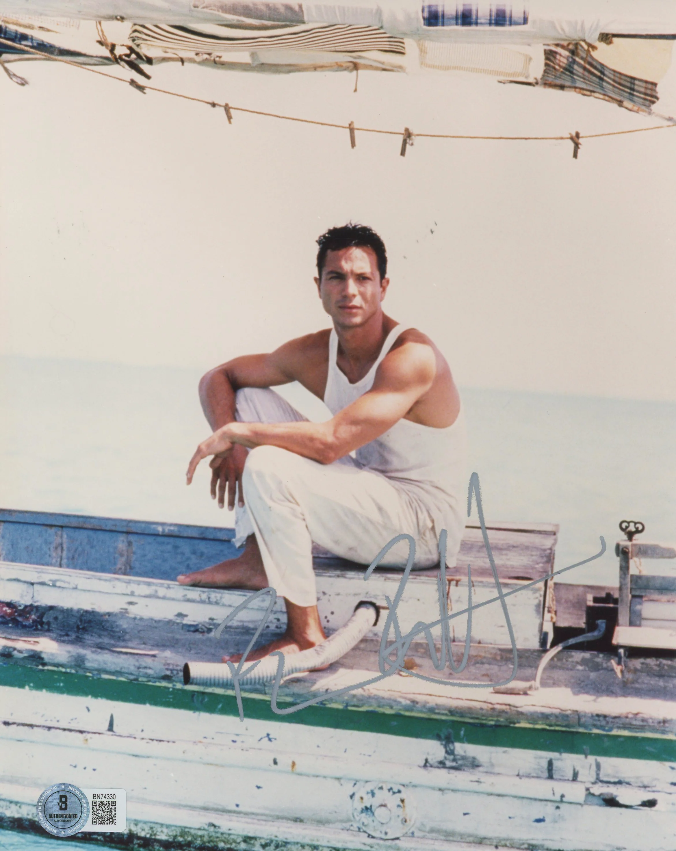 Benjamin Bratt After the Storm Authentic Signed 8x10 Photo BAS #BN74330 - Image 2