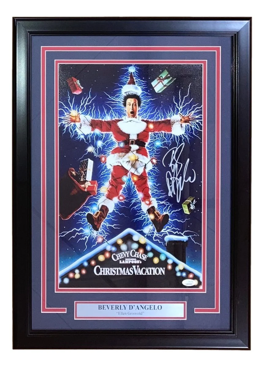 Beverly D'Angelo Signed Framed 11x17 Lampoon's Christmas Vacation Photo JSA - Image 5