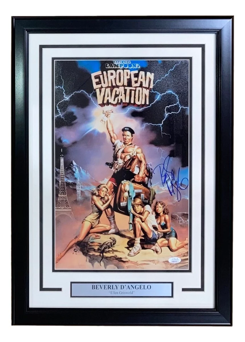 Beverly D'Angelo Signed Framed 11x17 Lampoon's European Vacation Photo JSA - Image 5
