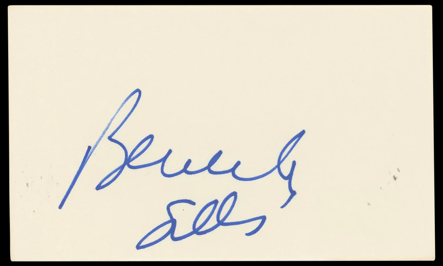Beverly Sills Authentic Signed 3x5 Index Card Autographed BAS #BN33325 - Image 2