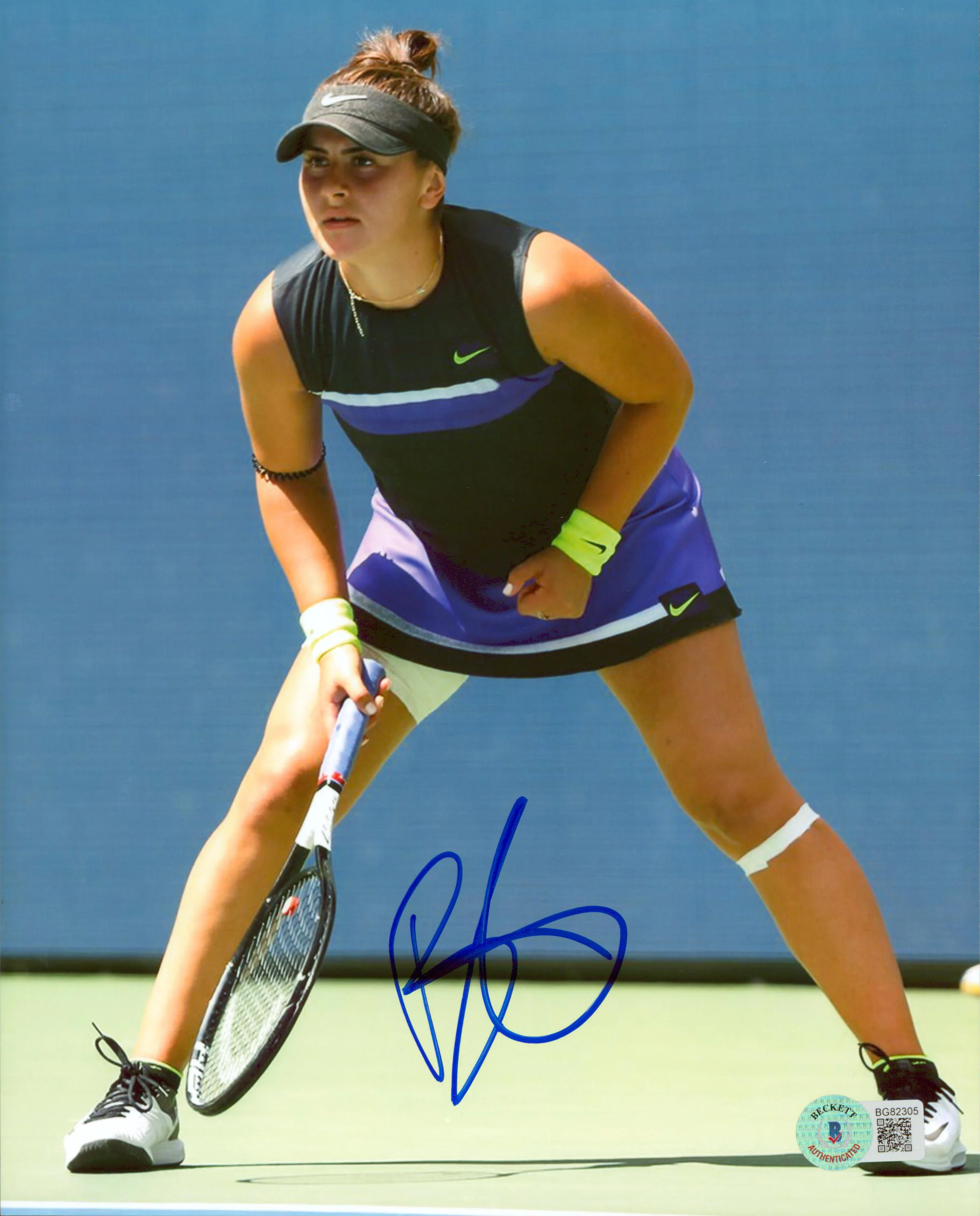 Bianca Andreescu Authentic Signed 8x10 Photo Autographed BAS #BG82305 - Image 2
