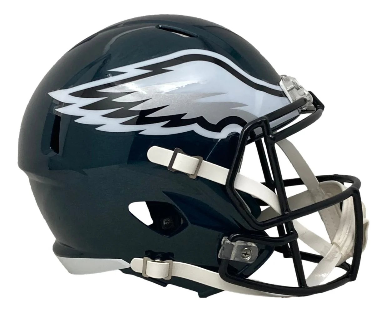 Big Dom DiSandro Signed Philadelphia Eagles FS Super Bowl 59 LIX Replica Helmet BAS - Image 3