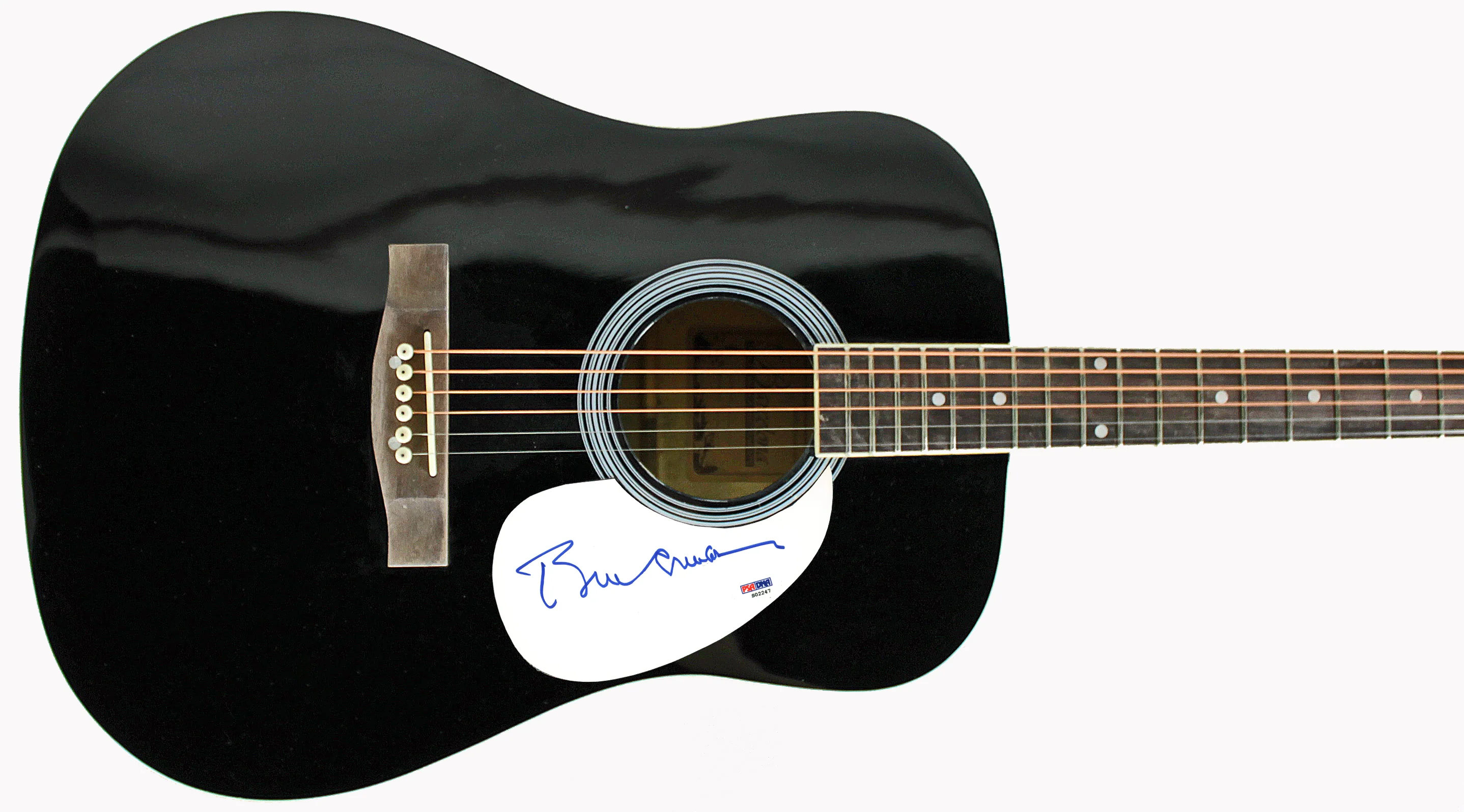 Bill Clinton Authentic Signed Black Acoustic Guitar Autographed PSA/DNA #S02247 - Image 2