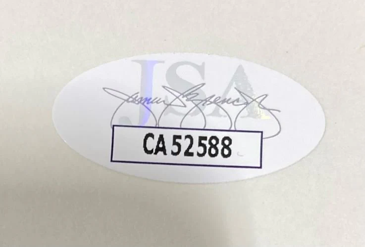Bill Clinton Signed on Bottom Mock White House Logo Statement Lewinsky JSA - Image 2