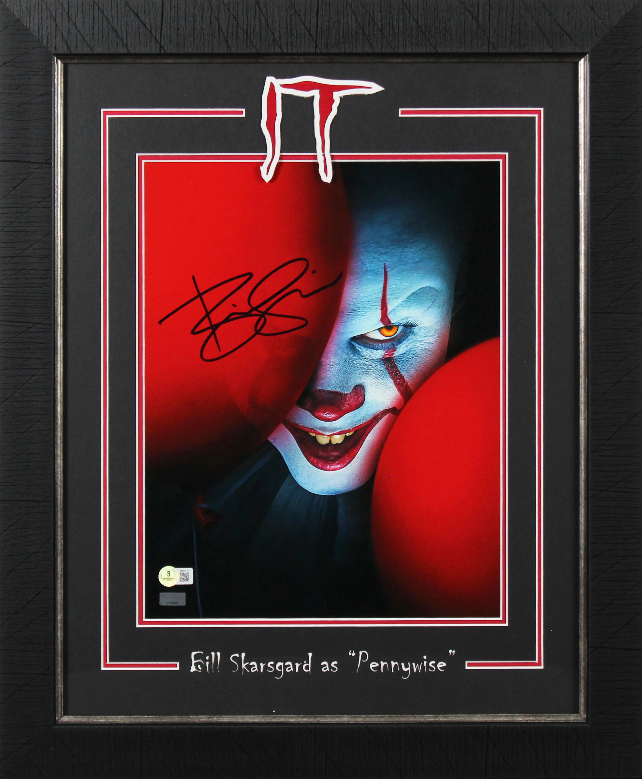 Bill Skarsgard It Authentic Signed 11x14 Framed Photo BAS #BN00172 - Image 2