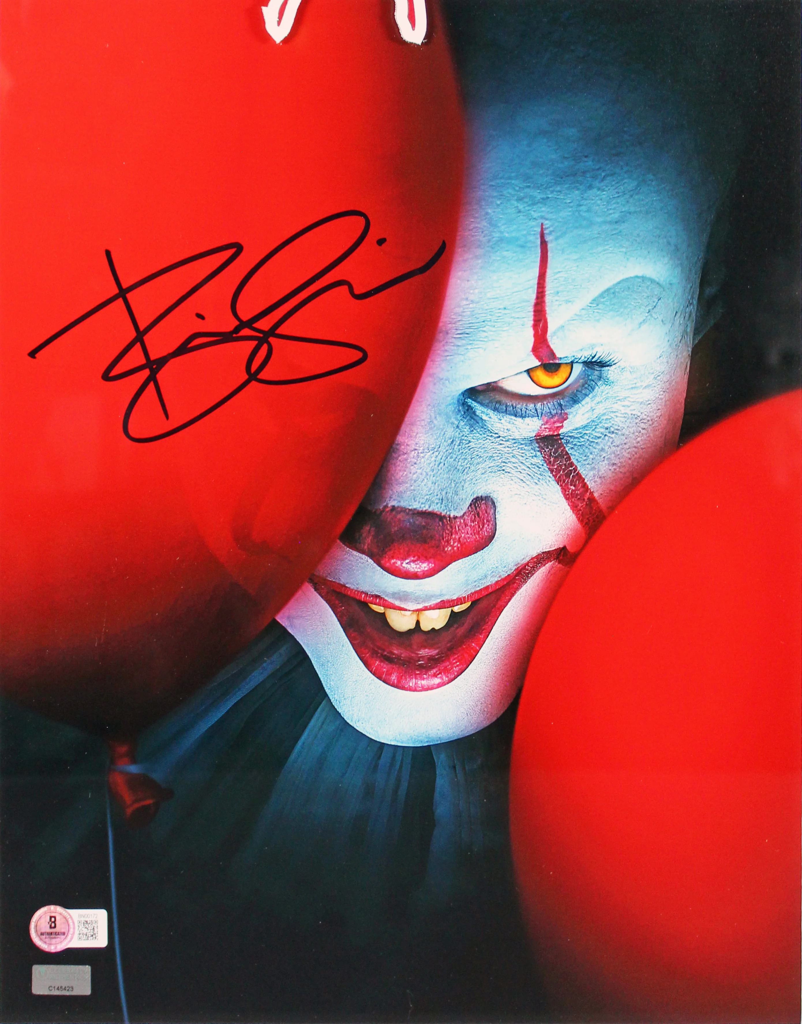 Bill Skarsgard It Authentic Signed 11x14 Framed Photo BAS #BN00172 - Image 3