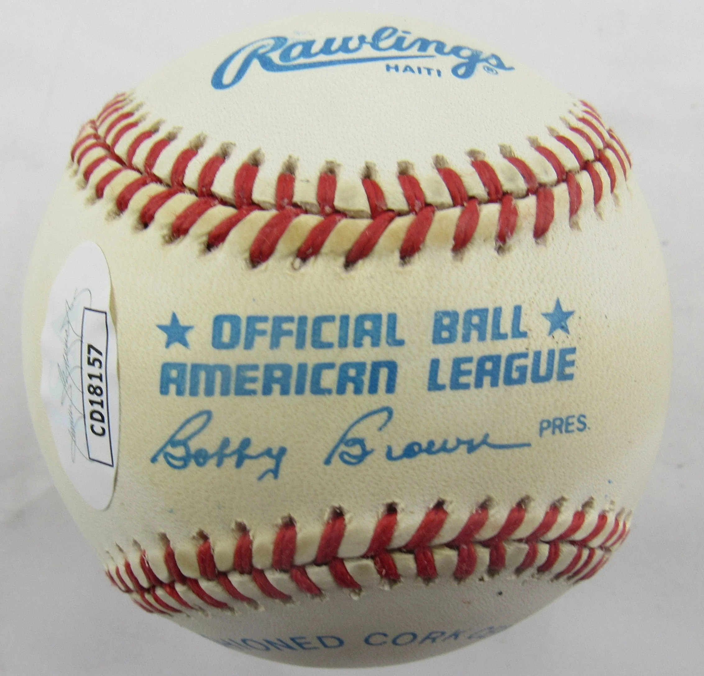 Ed Lopat Signed Auto Rawlings Baseball JSA CD18157 - Image 3