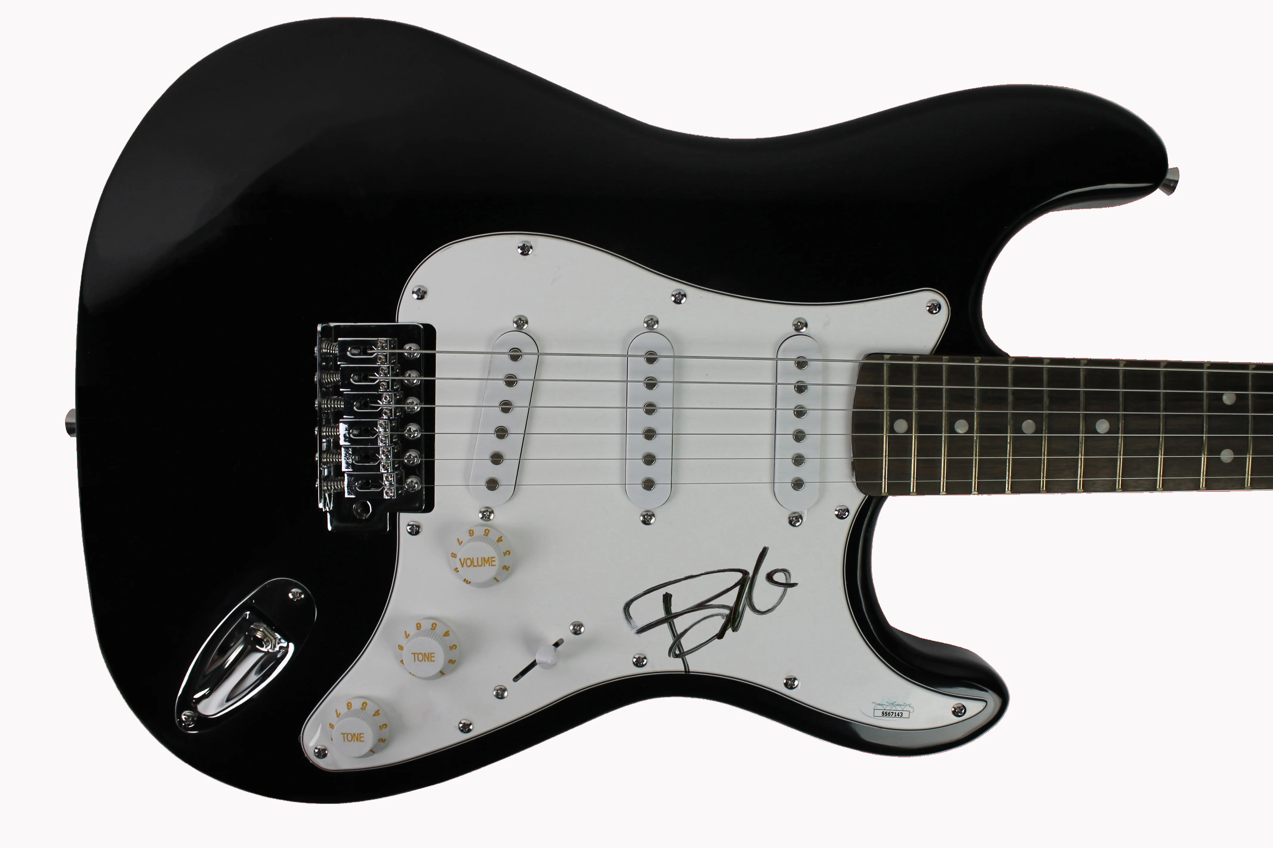 Billie Joe Armstrong Green Day Authentic Signed Electric Guitar JSA #SS67143 - Image 2