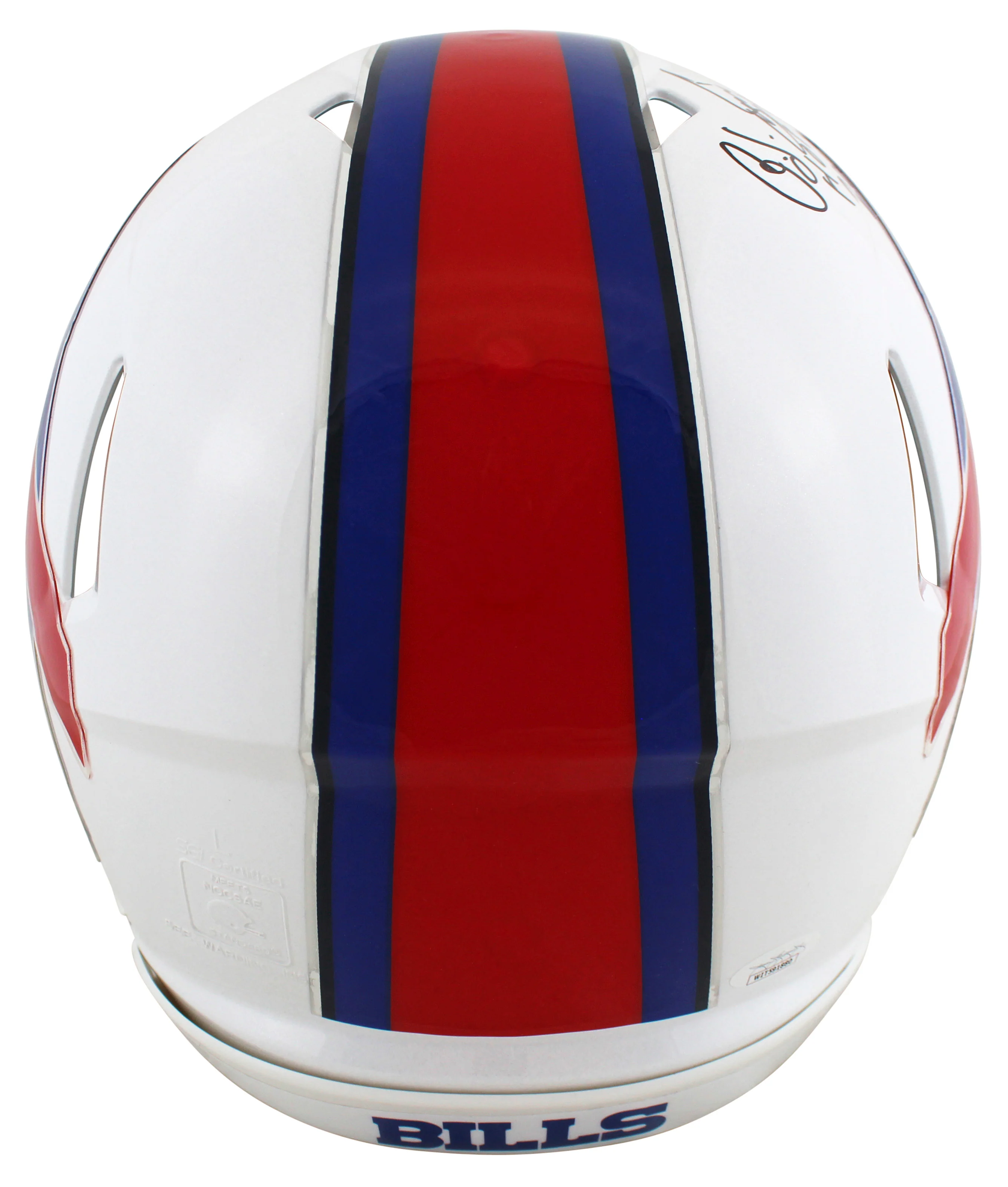 Bills O.J. Simpson "2x Insc" Signed Full Size Speed Proline Helmet JSA Witness - Image 3