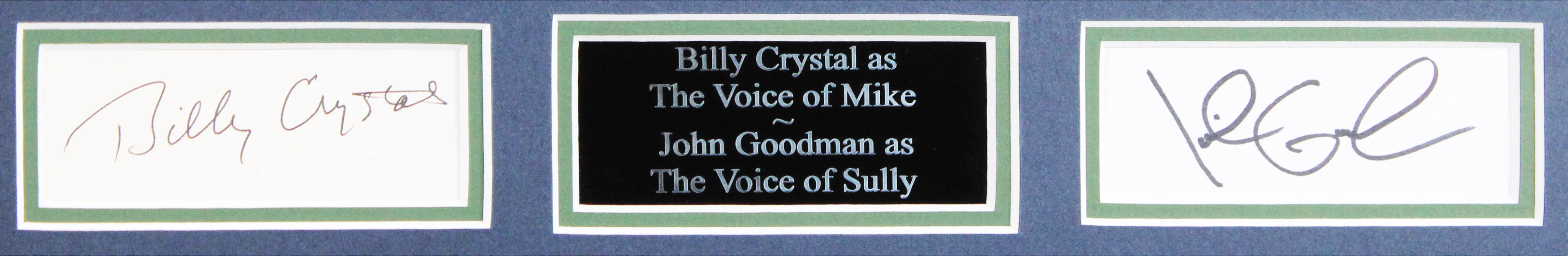 Billy Crystal & John Goodman Monsters Inc. Authentic Signed Framed Display BAS - Image 3