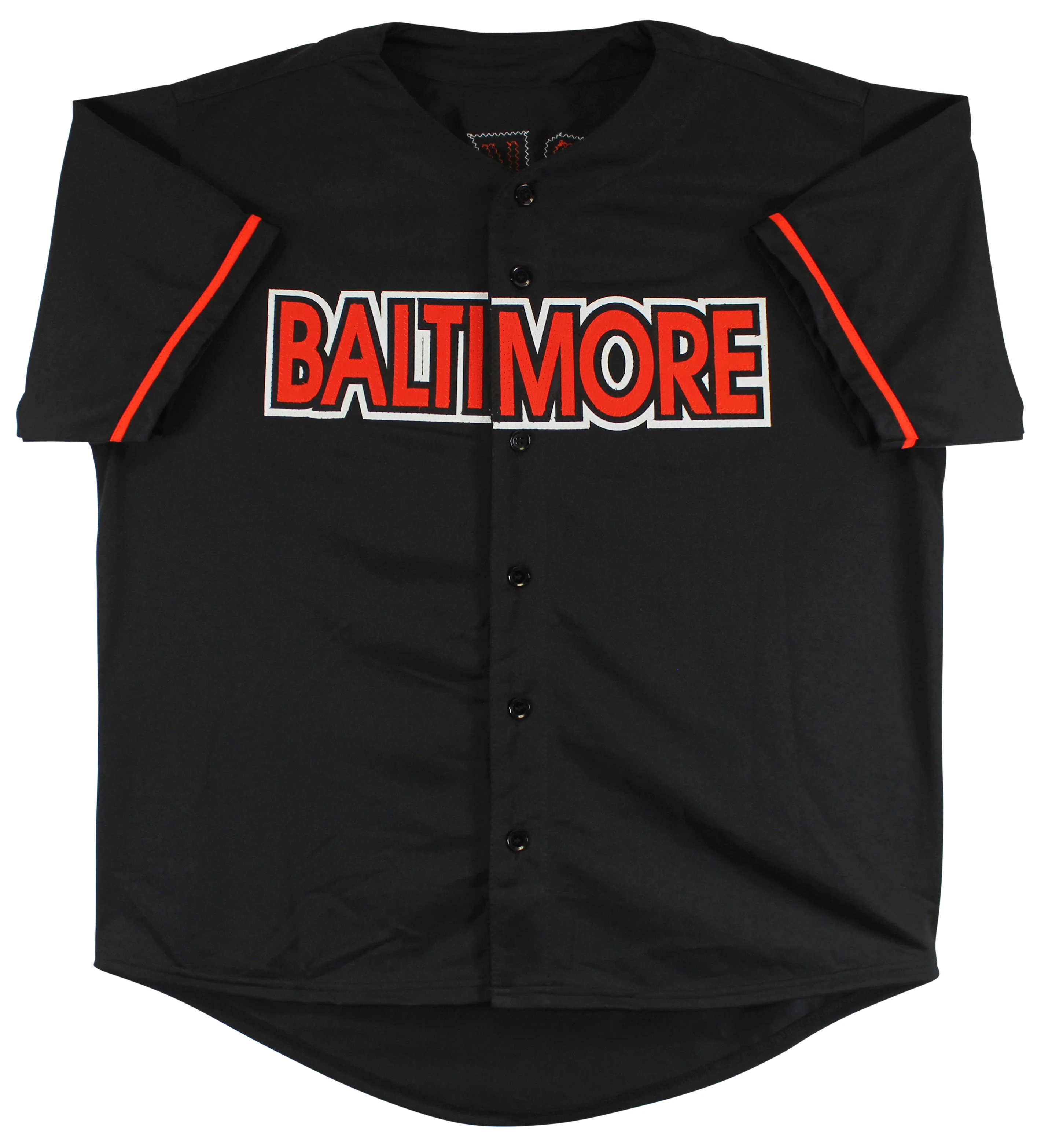 Billy Ripken Authentic Signed Black Pro Style Jersey Autographed BAS Witnessed - Image 4