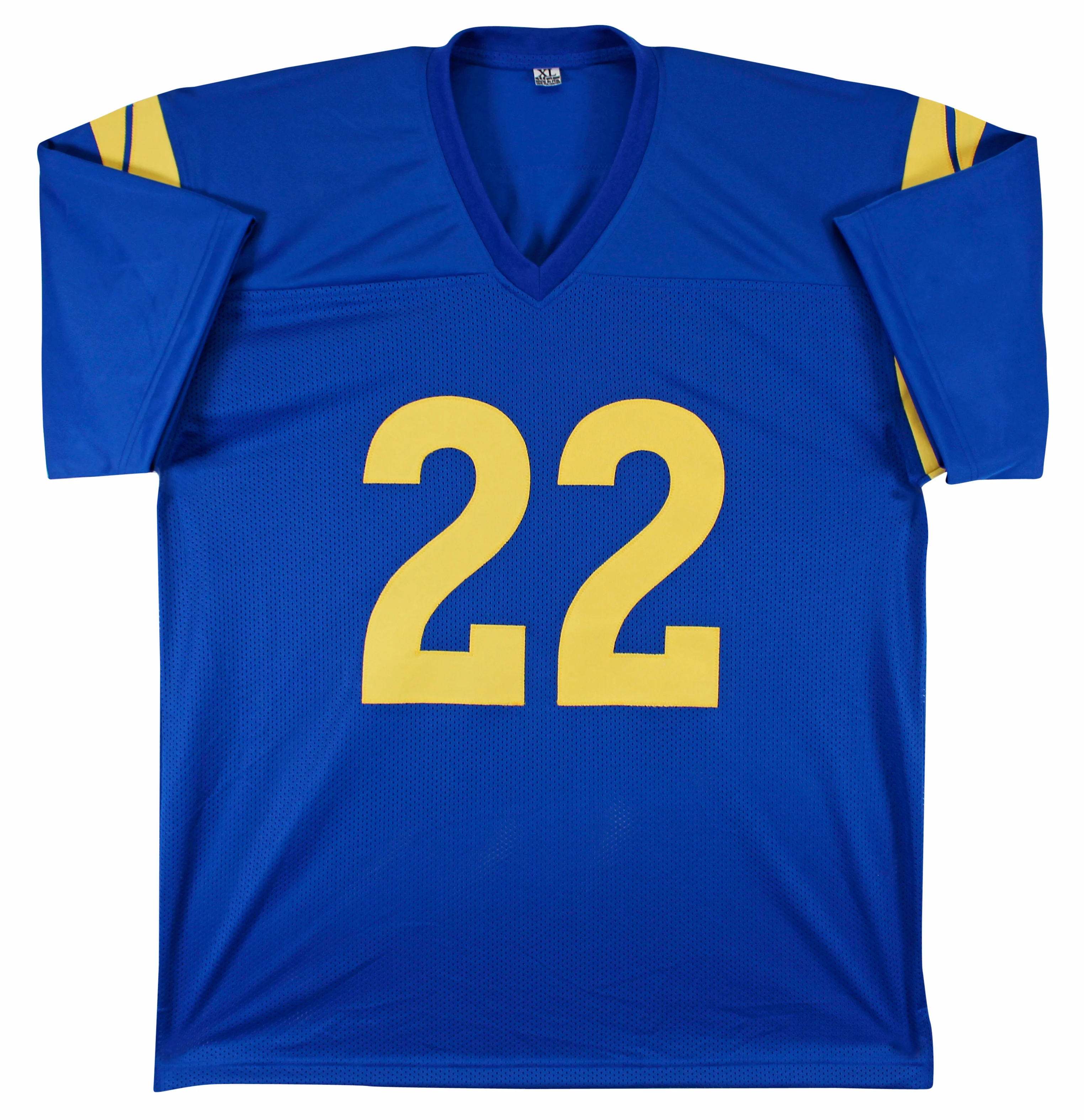 Blake Corum Authentic Signed Blue Pro Style Jersey Autographed BAS Witnessed - Image 4