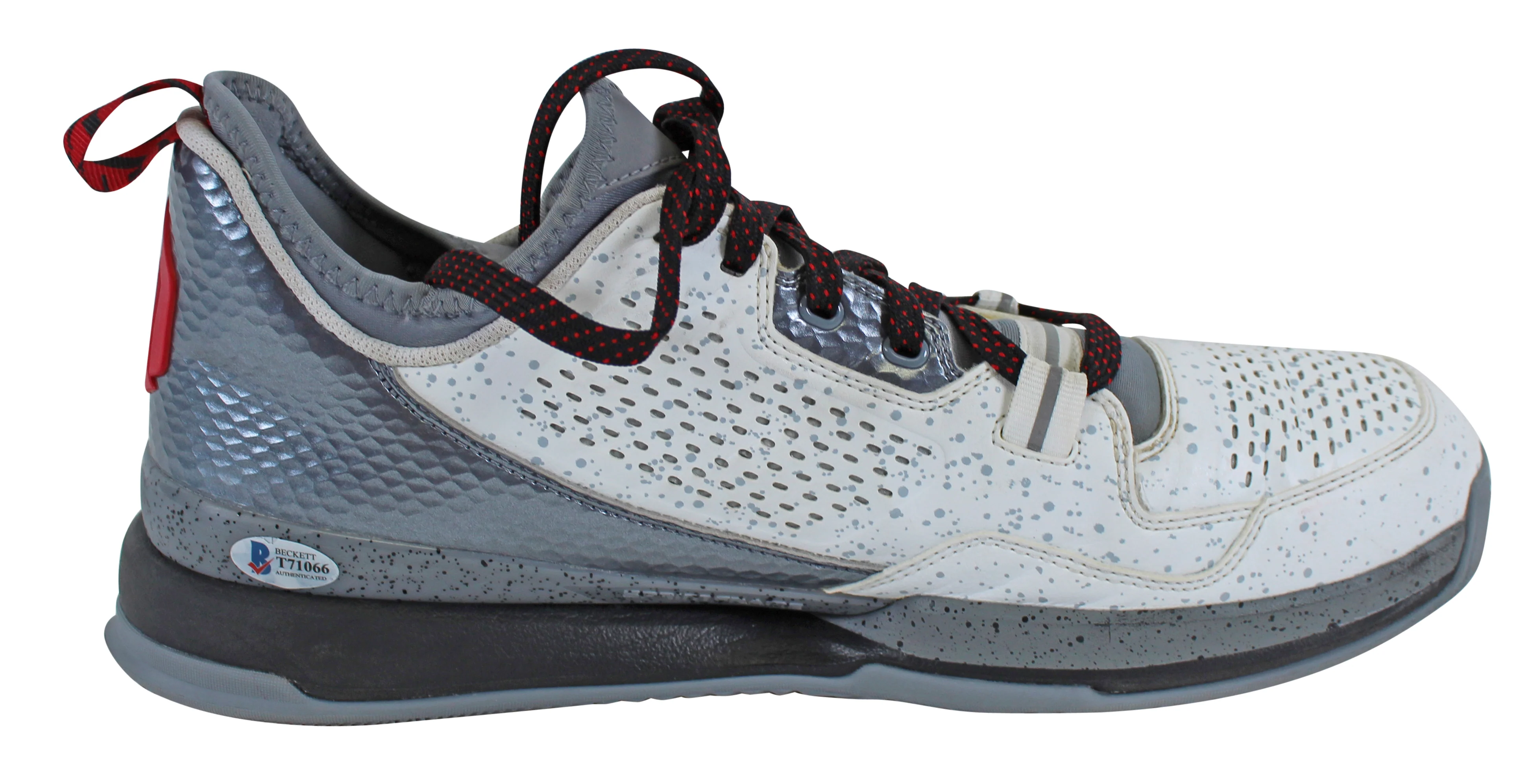 Blazers Damian Lillard Signed 2015 Game Used Adidas Shoes Photomatched RPM & BAS - Image 6