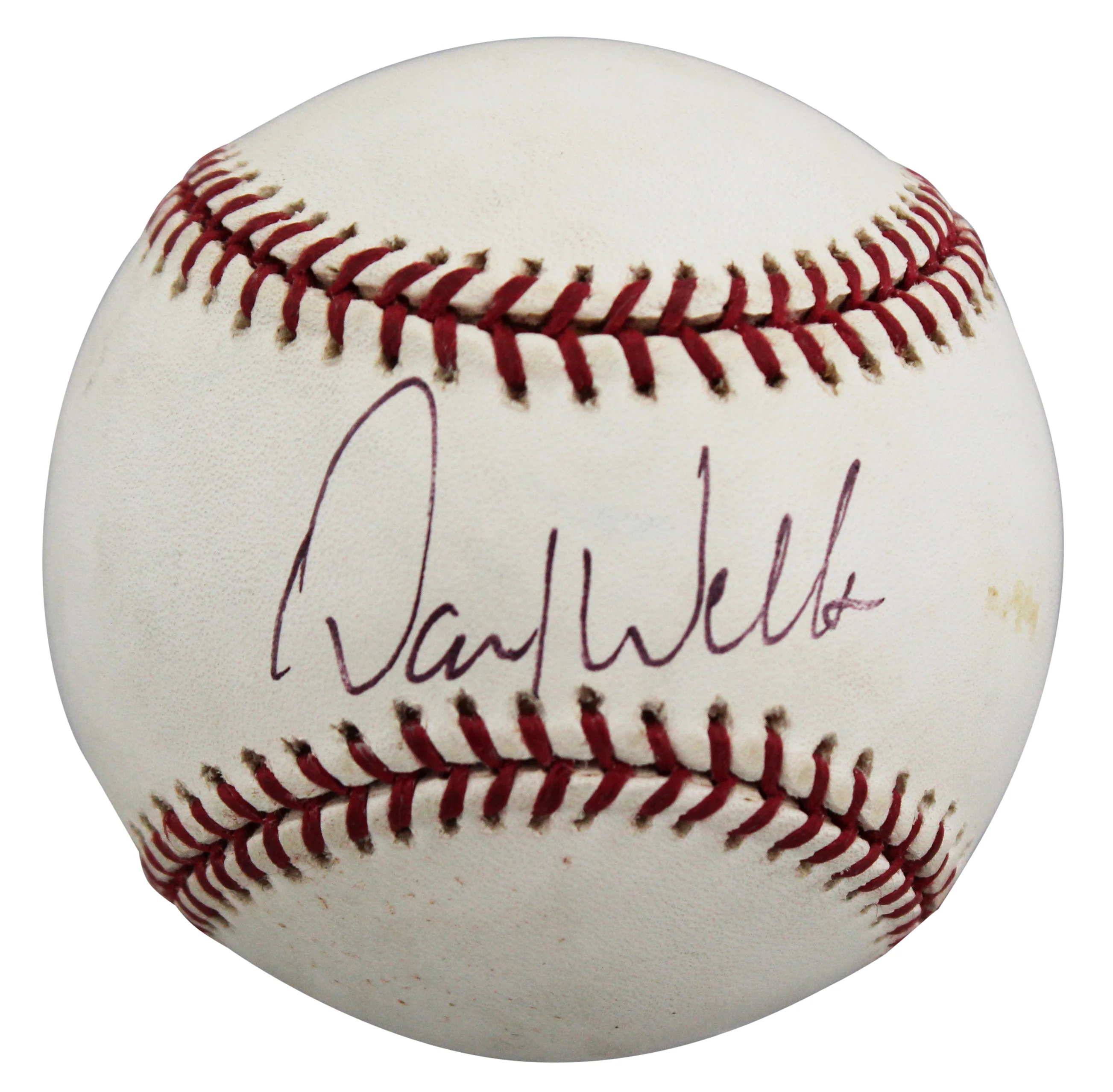 Blue Jays David Wells Authentic Signed Allen Selig OML Baseball BAS #BV70322 - Image 3