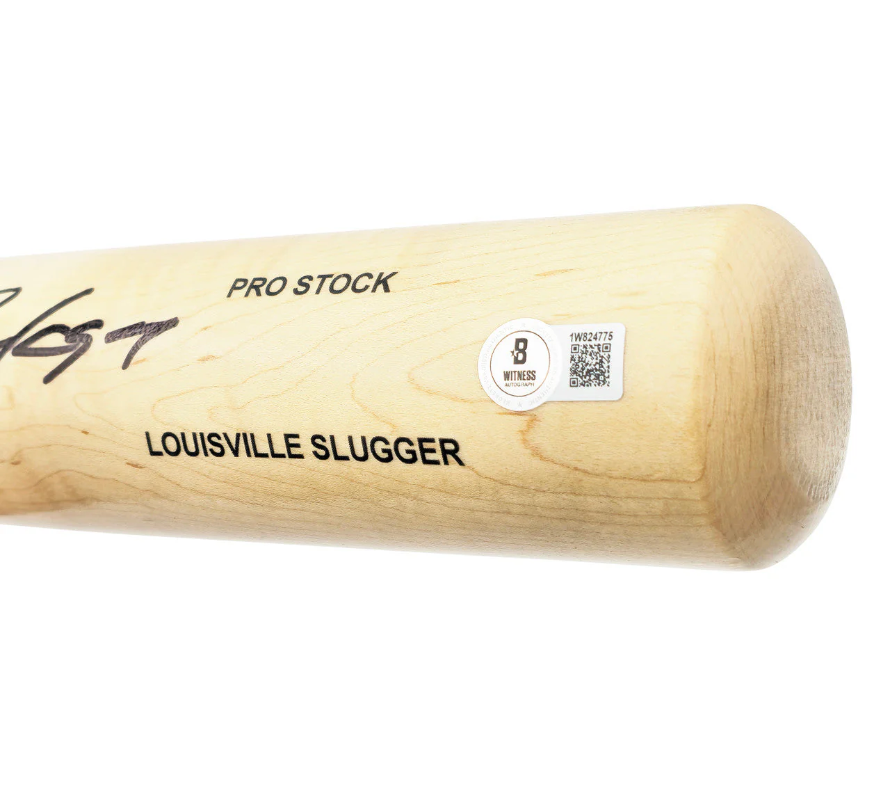 Bo Jackson Kansas City Royals Signed Tan Louisville Slugger Bat BAS - Image 2
