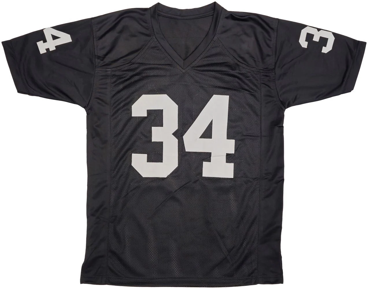 Bo Jackson Oakland Signed Black Football Jersey BAS - Image 3