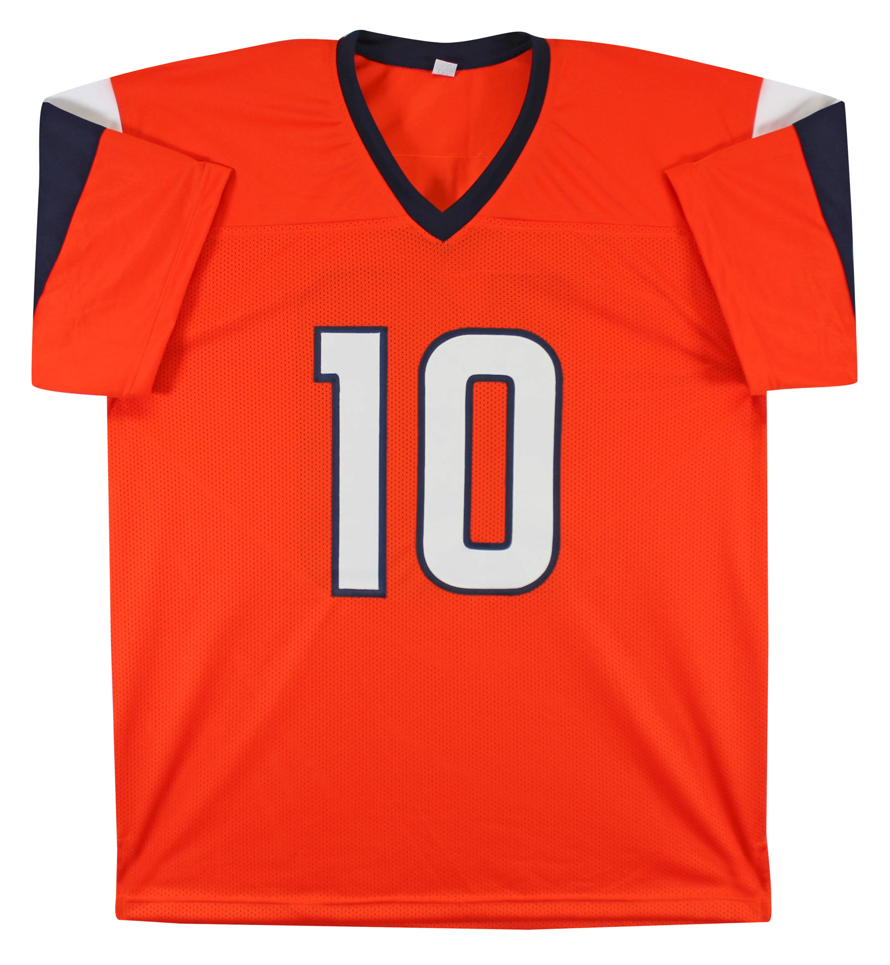Bo Nix Authentic Signed Orange Pro Style Jersey Autographed BAS Witnessed - Image 4