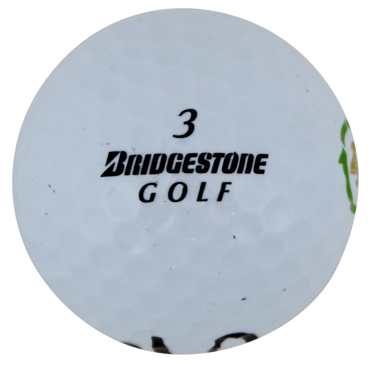 Bo Van Pelt Signed Waste Management Open Logo Bridgestone Golf Ball BAS #AC33588 - Image 4