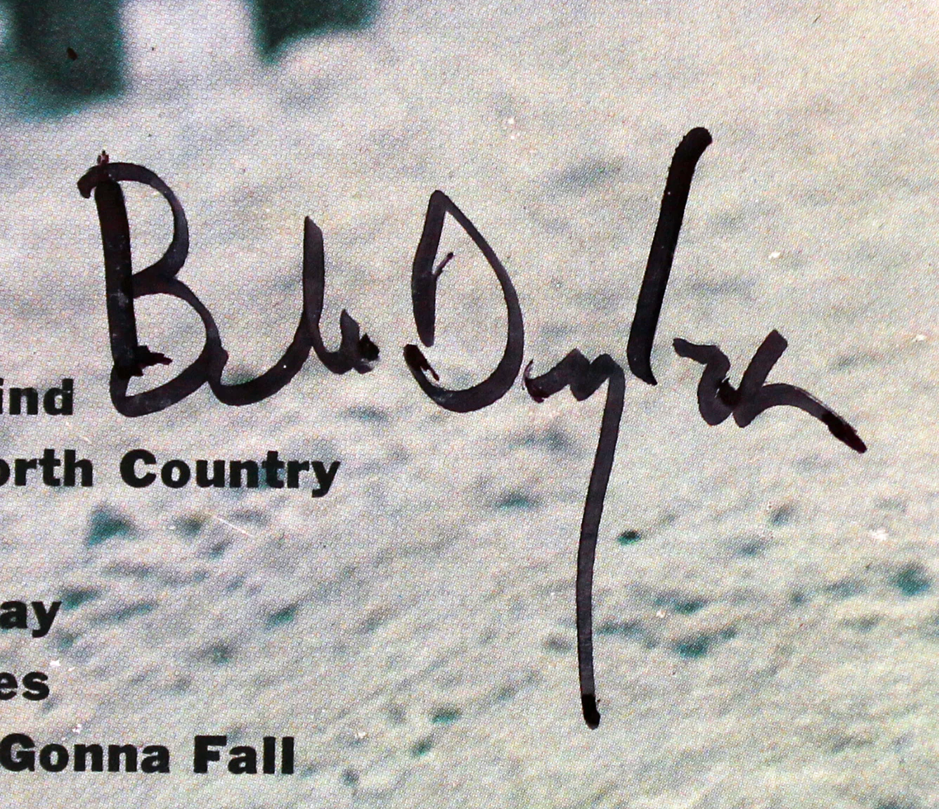 Bob Dylan Signed The Freewheelin' Bob Dylan Album Cover W/ Vinyl JSA #YY79049 - Image 4