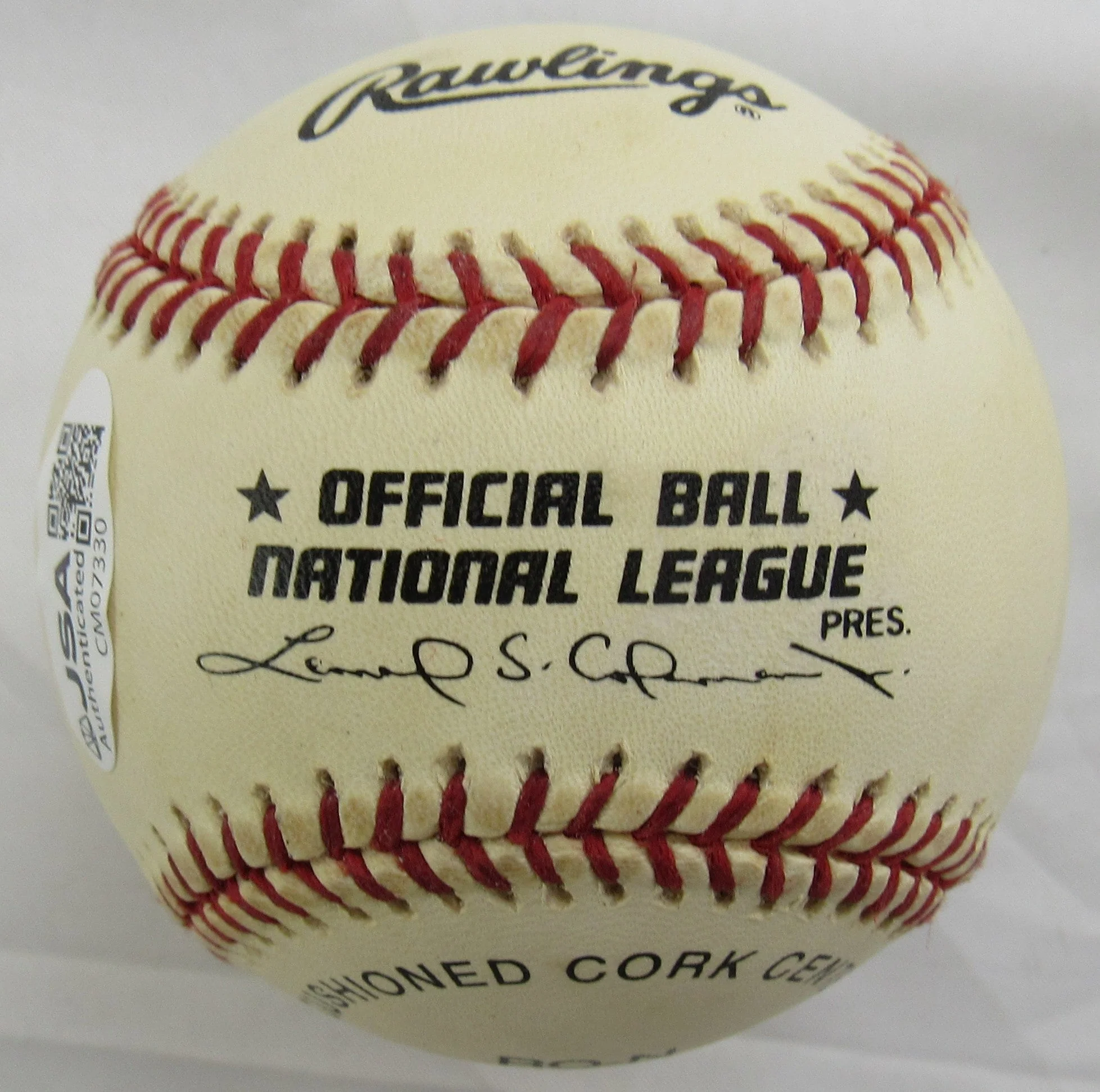 Bob Gibson Signed Auto Rawlings Baseball JSA CM07330 - Image 3