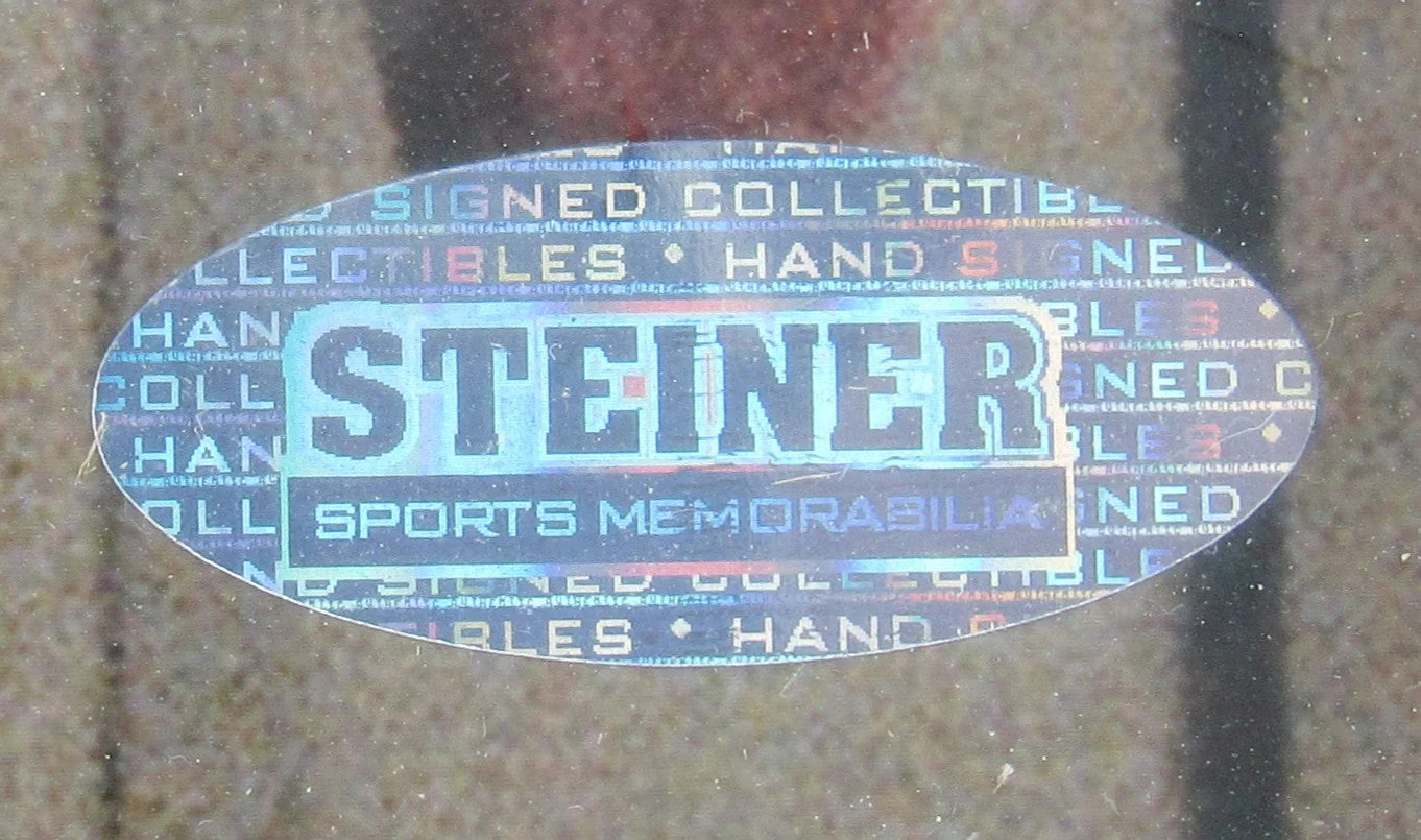 Lou Brock Signed Framed Auto 11x14 Photo Steiner Hologram - Image 3