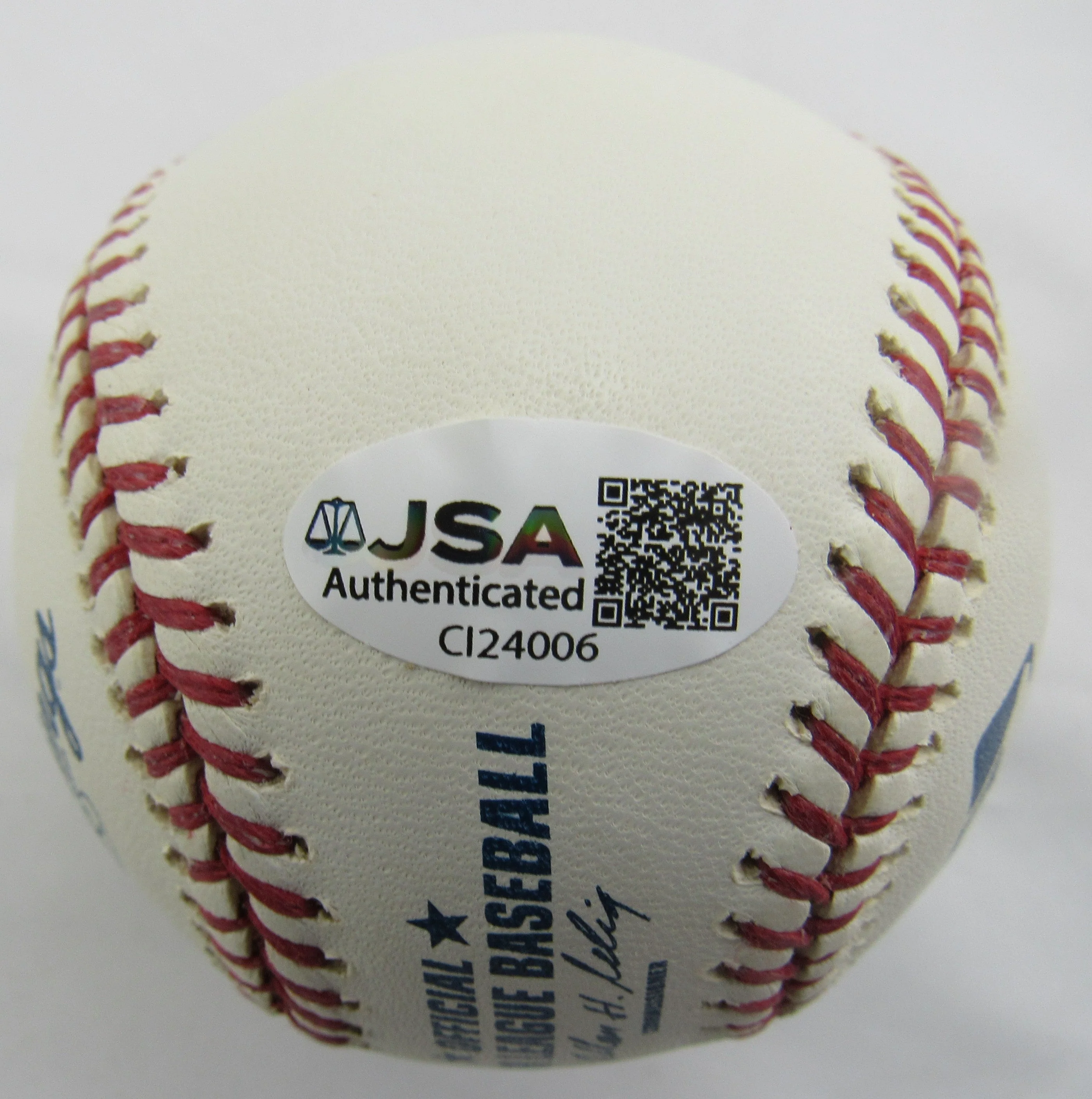 Willie McCovey Signed Auto Baseball JSA CI24006 - Image 5