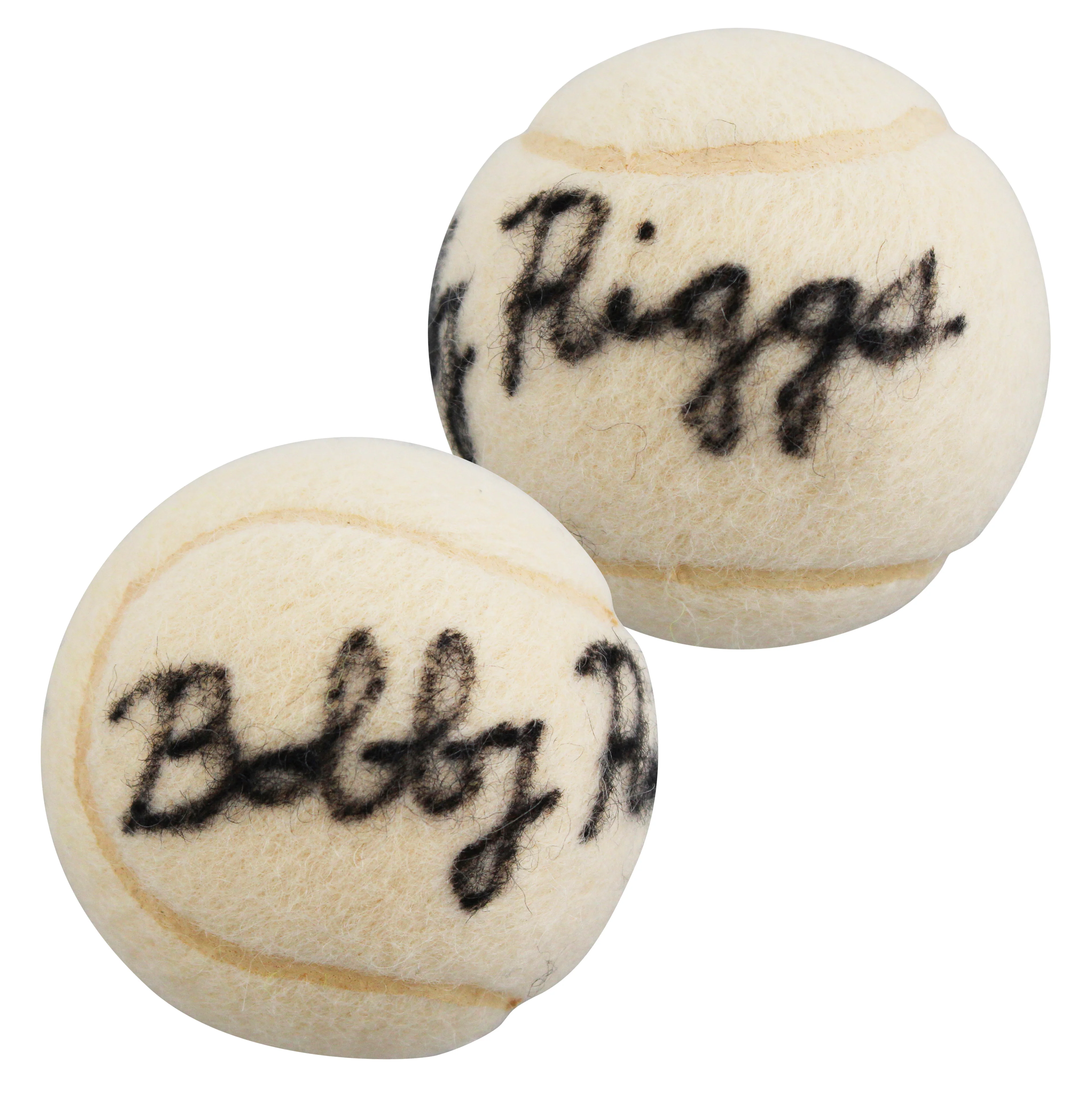 Bobby Riggs Authentic Signed Slazenger Tennis Ball Autographed BAS #AE64049 - Image 2