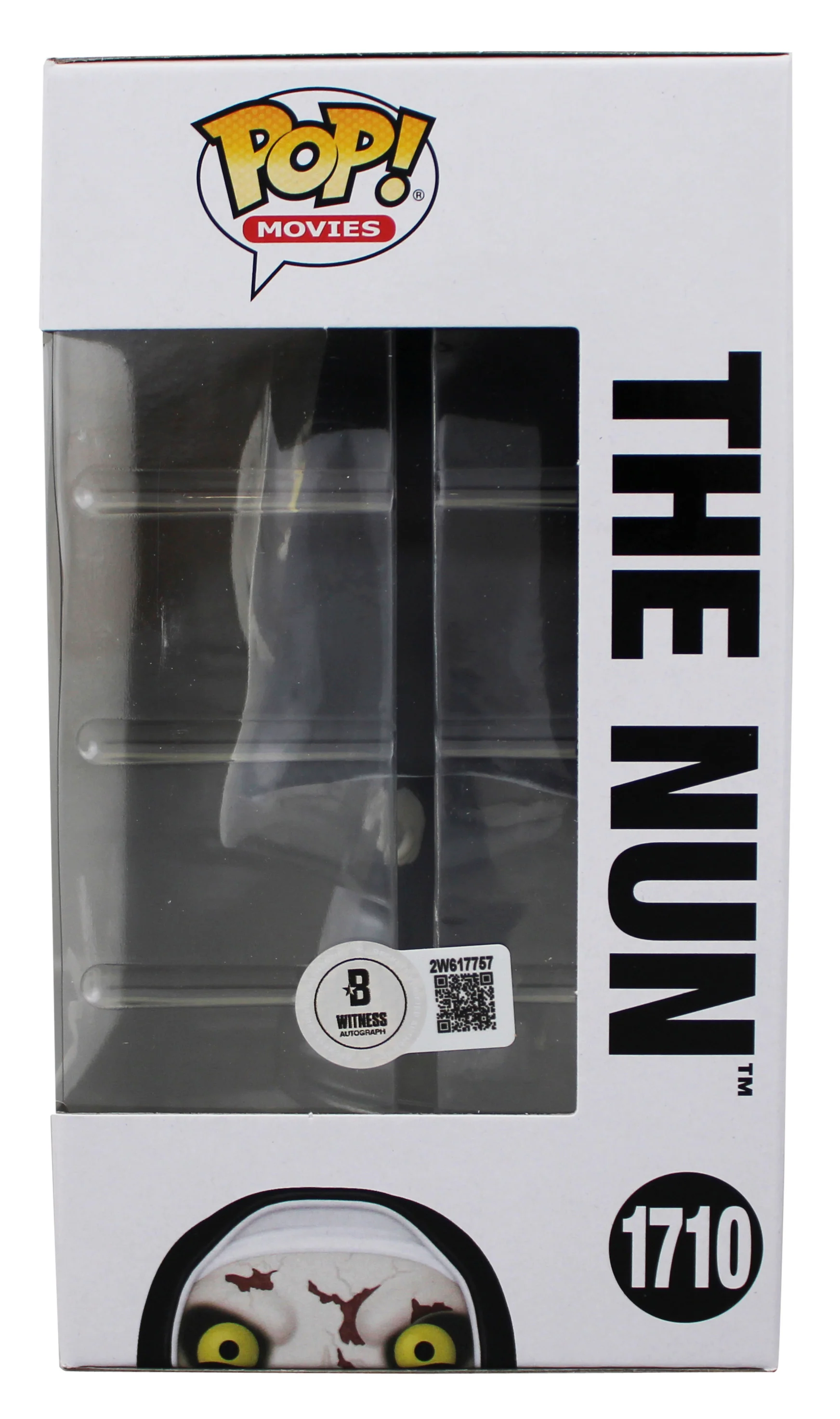 Bonnie Aarons The Nun II "Valak" Signed #1710 Funko Pop Vinyl Figure BAS Witness - Image 4