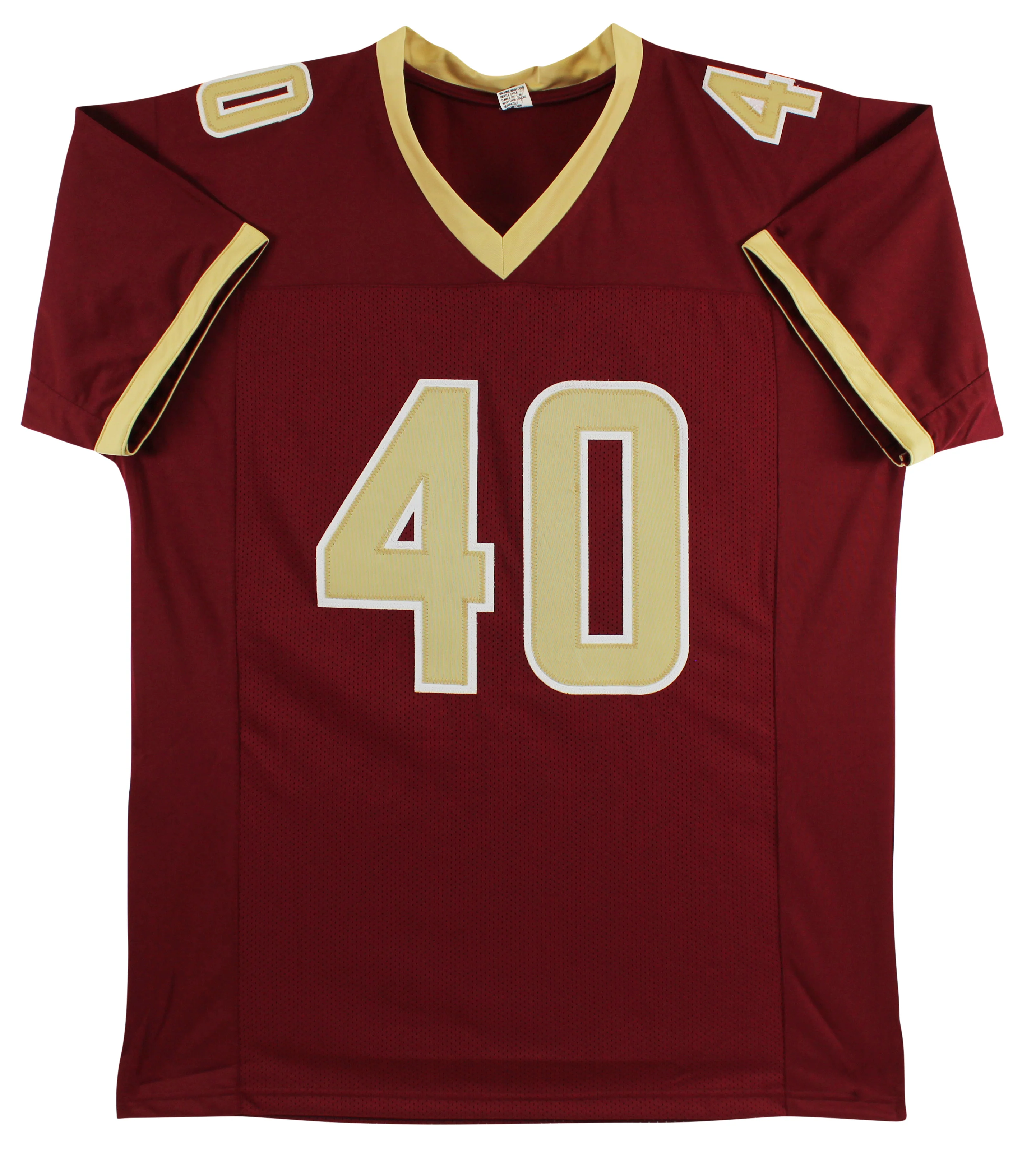 Boston College Luke Kuechly Authentic Signed Maroon Pro Style Jersey BAS Witness - Image 4