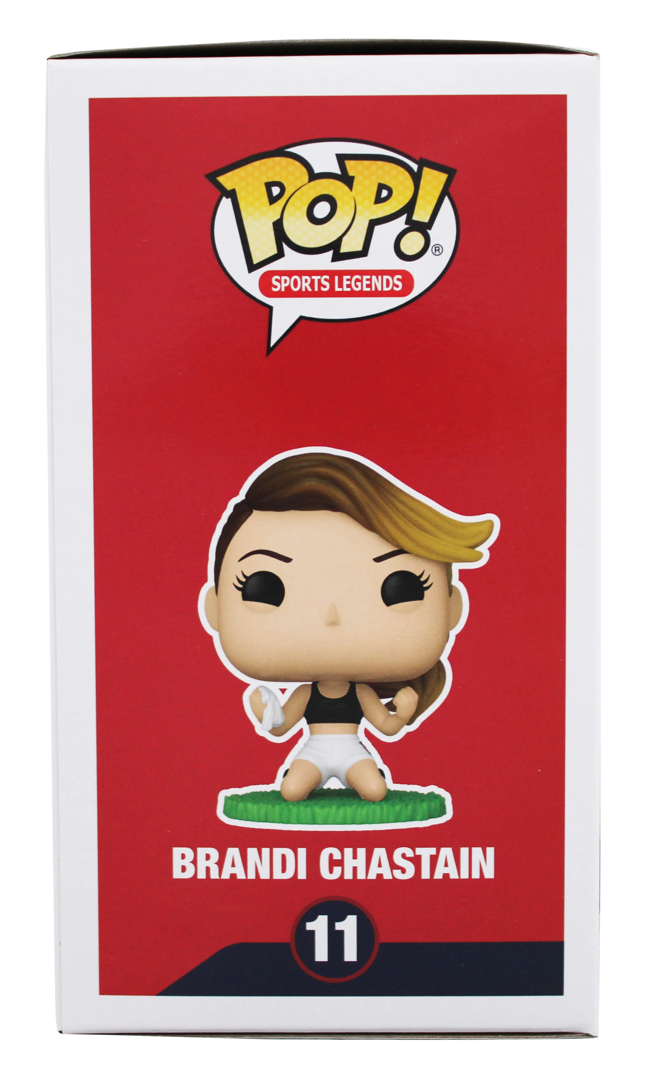 Brandi Chastain USA Soccer "2x Insc" Signed #11 Funko Pop Figure PSA #AN41143 - Image 6