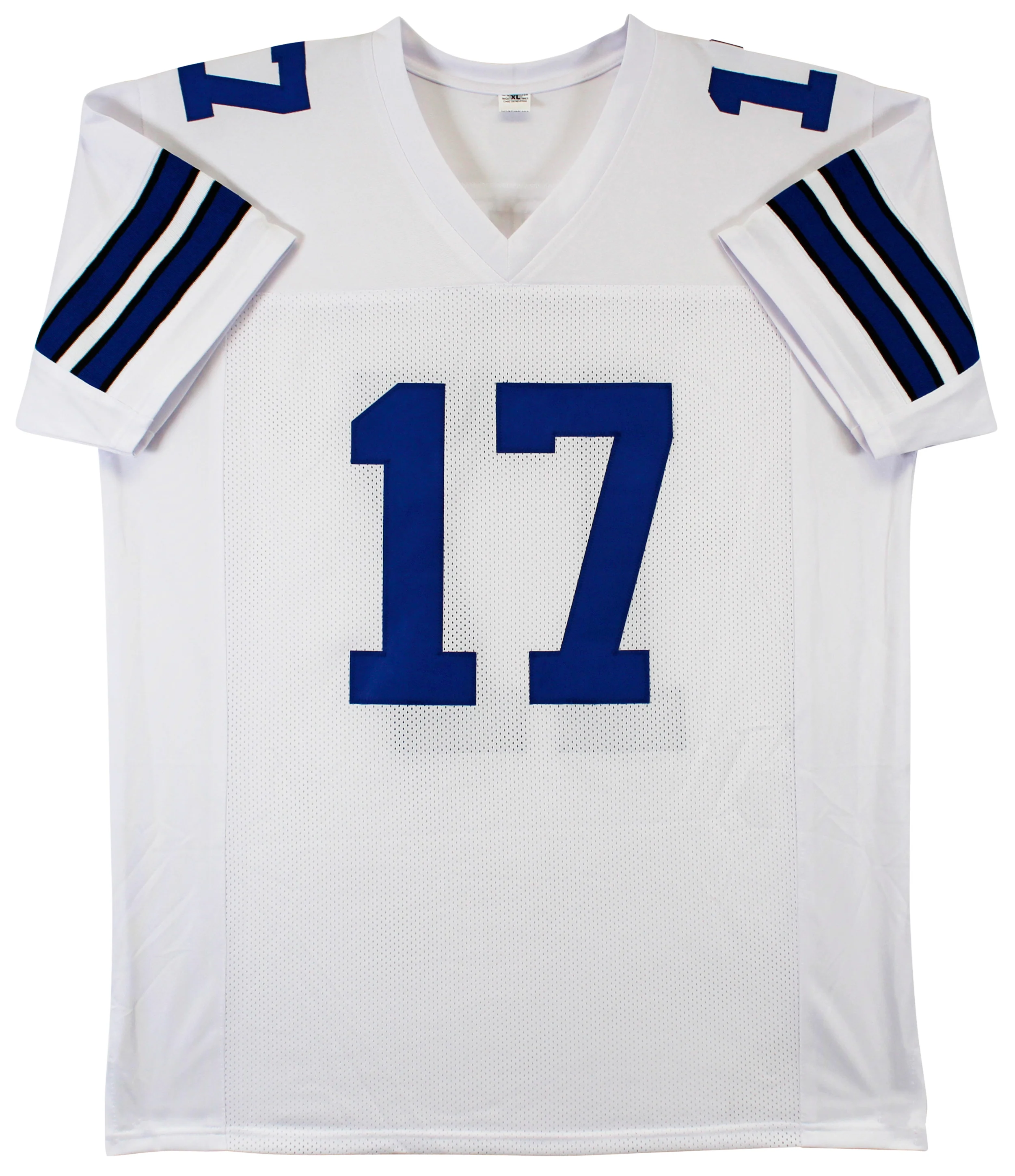 Brandon Aubrey Authentic Signed White Pro Style Jersey BAS Witnessed 2 - Image 4