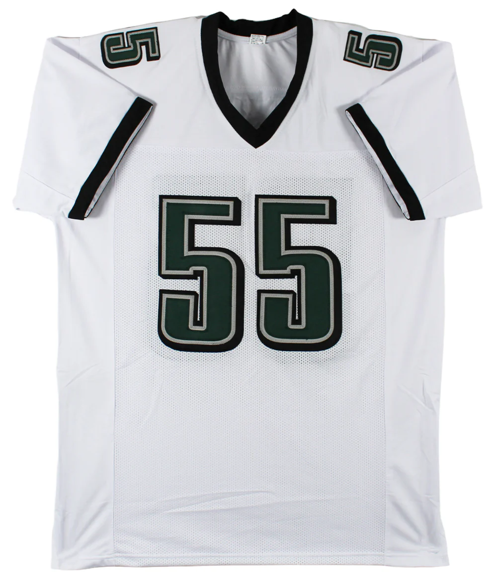 Brandon Graham Authentic Signed White Pro Style Jersey JSA Witness - Image 4