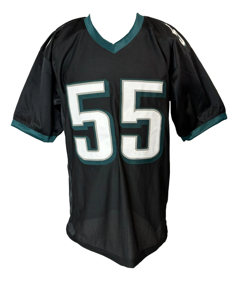 Brandon Graham Philadelphia Signed Black Football Jersey JSA QR Hologram - Image 3