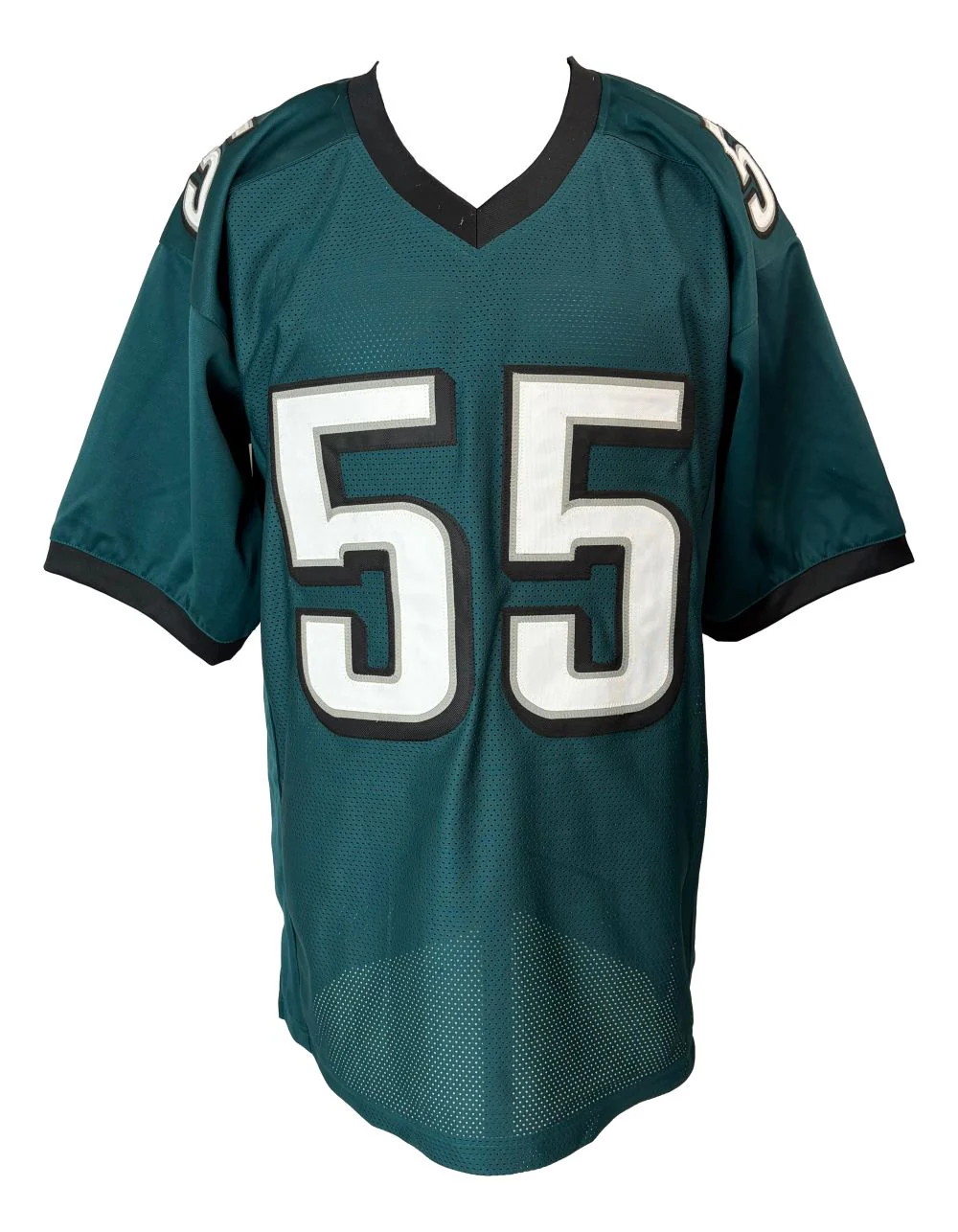 Brandon Graham Philadelphia Signed Green Football Jersey JSA QR Hologram - Image 3