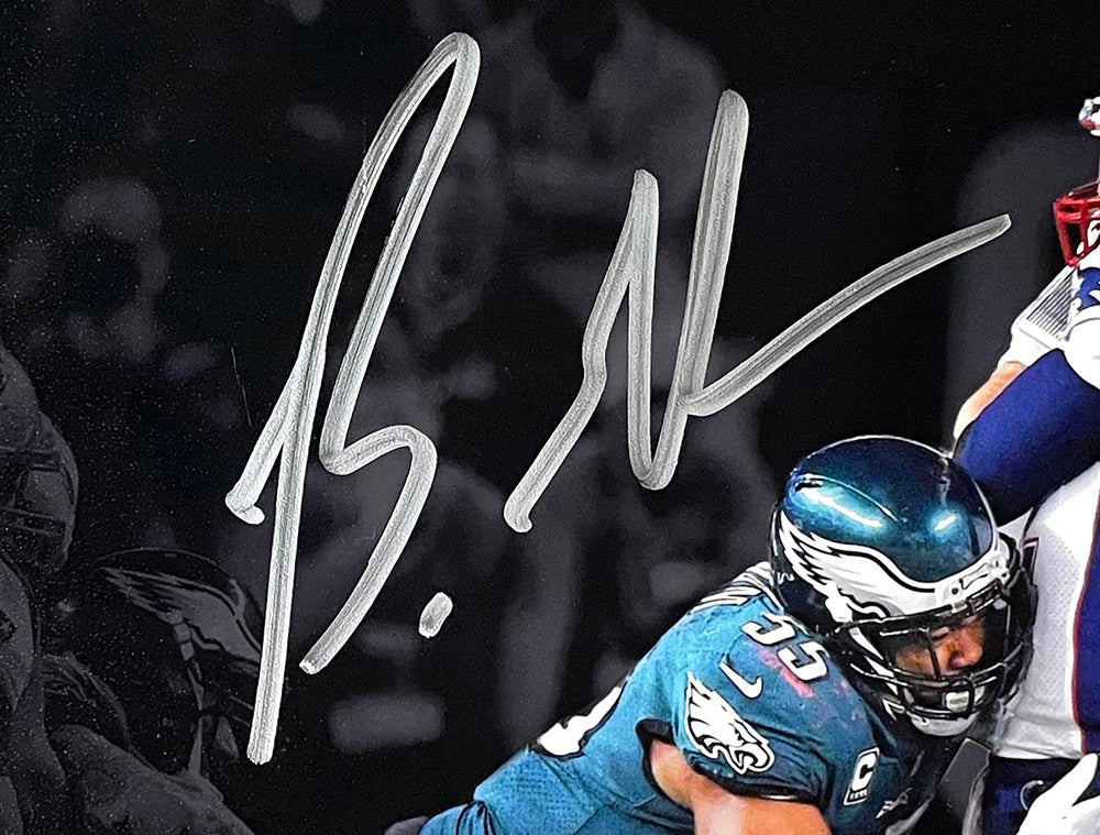 Brandon Graham Signed 8x10 Philadelphia Eagles Spotlight SB 52 Photo JSA ITP - Image 2