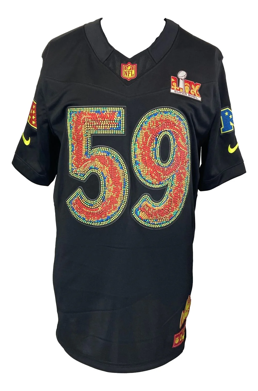 Brandon Graham Signed Eagles Super Bowl 59 LIX Nike Limited Jersey SB LIX Champs BAS - Image 3