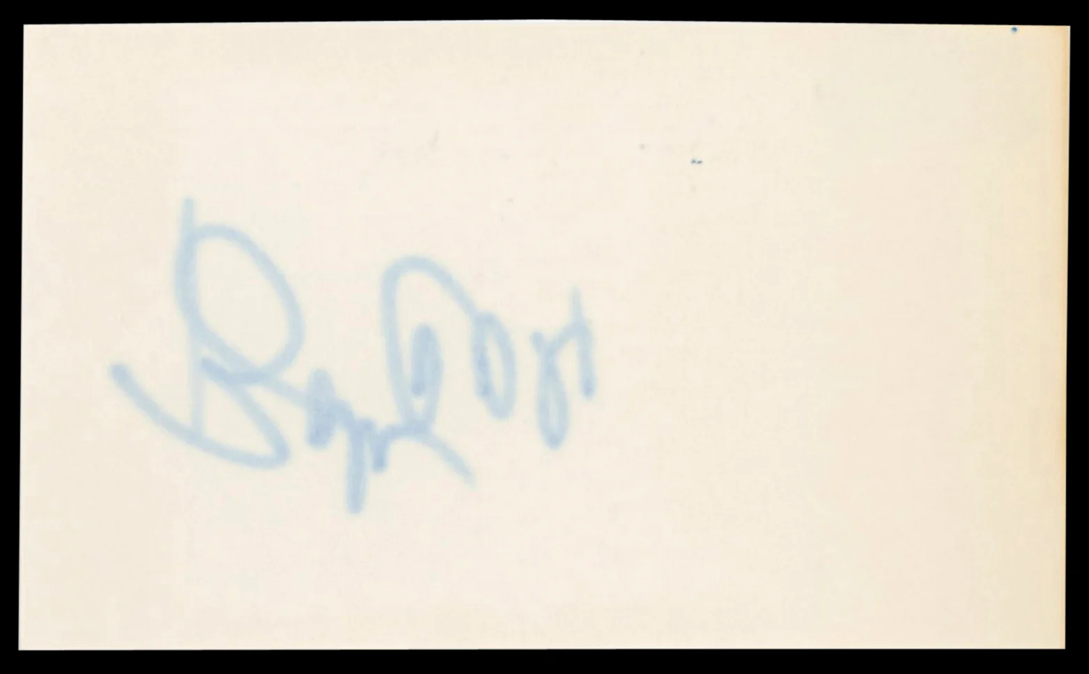 Braves Bobby Cox Authentic Signed 3x5 Index Card Autographed BAS #BT03626 - Image 3