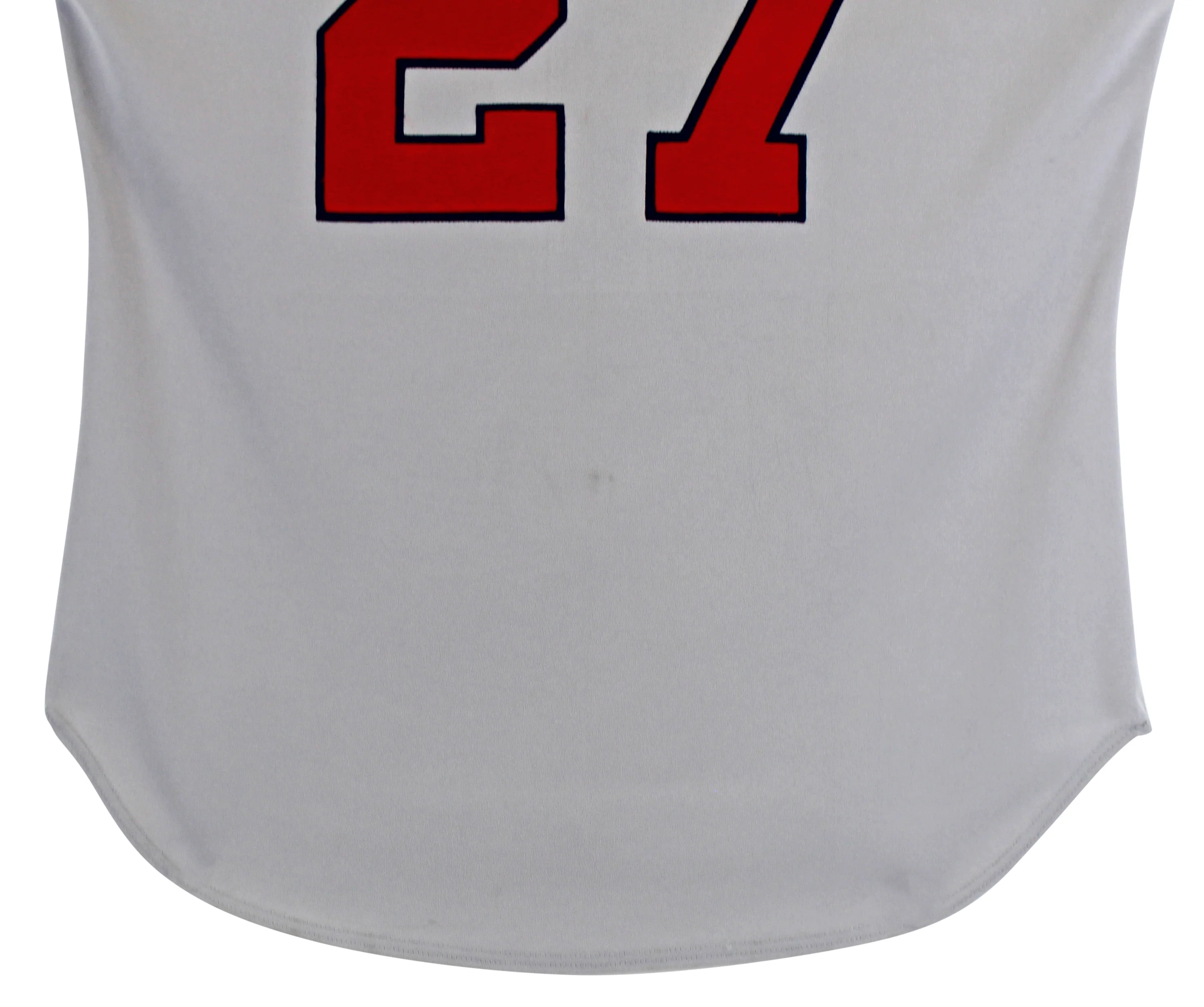 Braves Fred McGriff Signed 1995 Game Worn Grey Russell Athletic Jersey BAS - Image 7