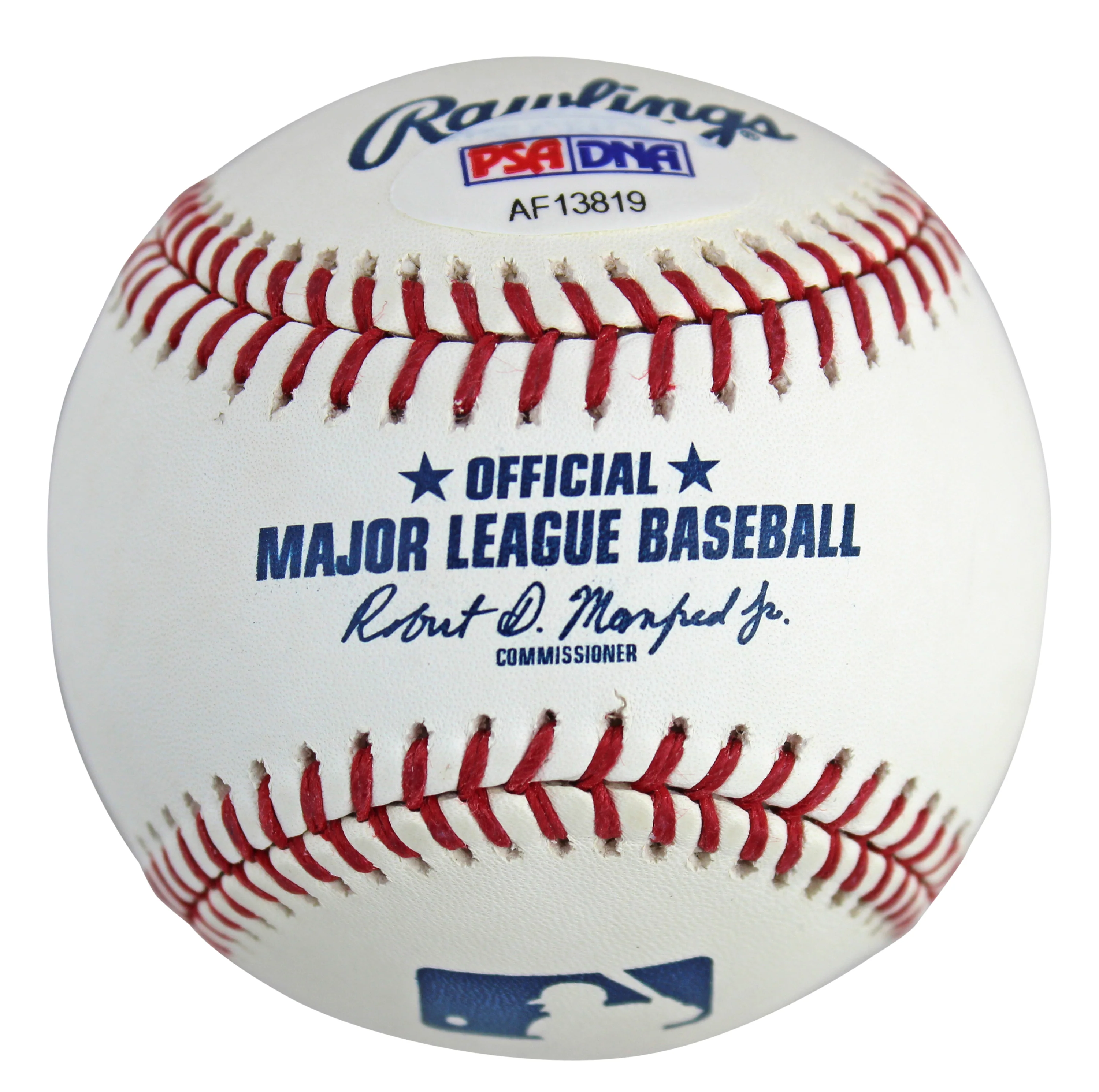 Braves Larry Wayne Chipper Jones Jr. "HOF 18" Signed Oml Baseball PSA #AF13819 - Image 7