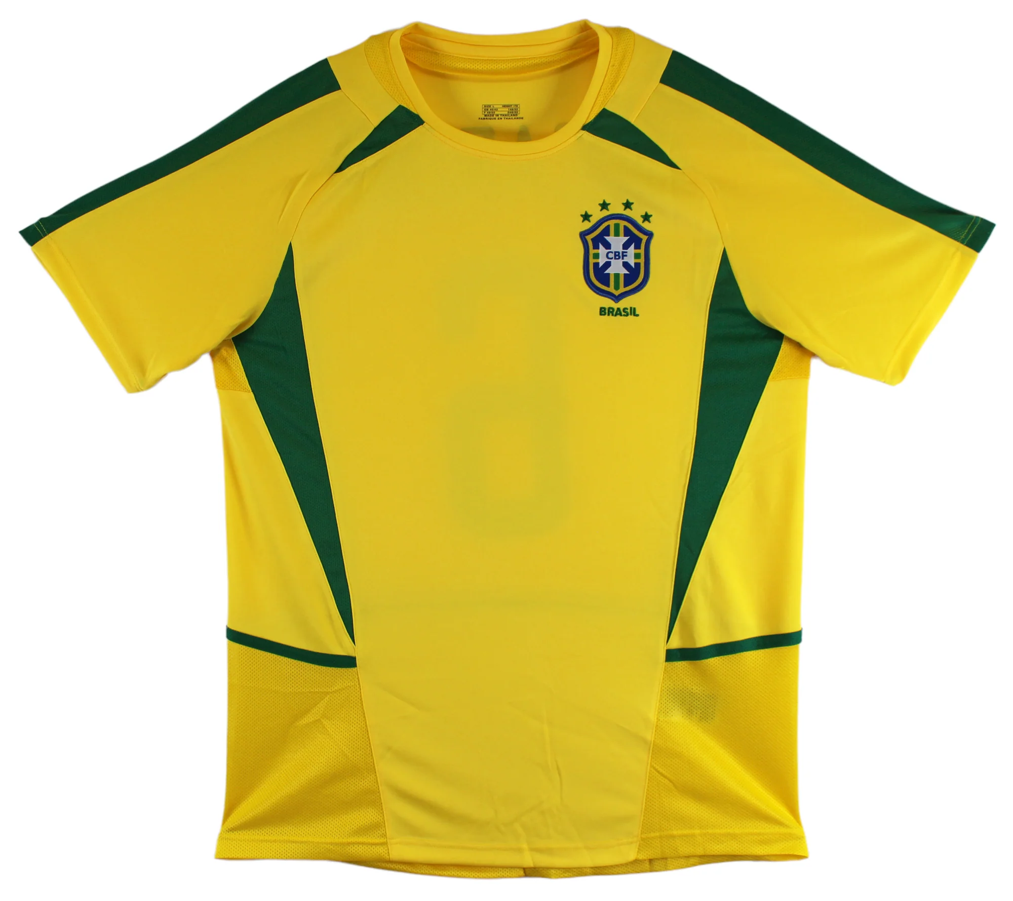 Brazil Roberto Carlos Authentic Signed Yellow Jersey Autographed BAS - Image 4