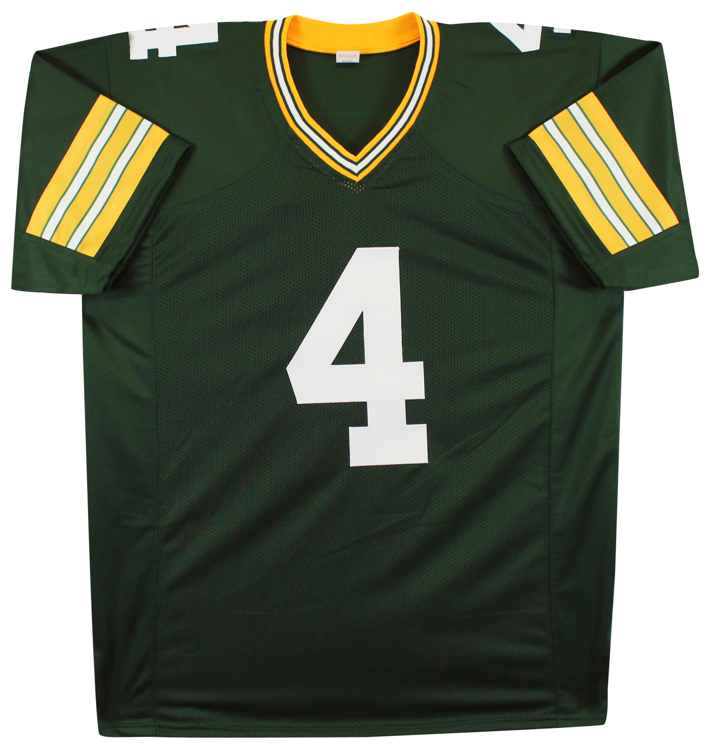 Brett Favre Authentic Signed Green Pro Style Jersey Autographed BAS Witnessed - Image 4