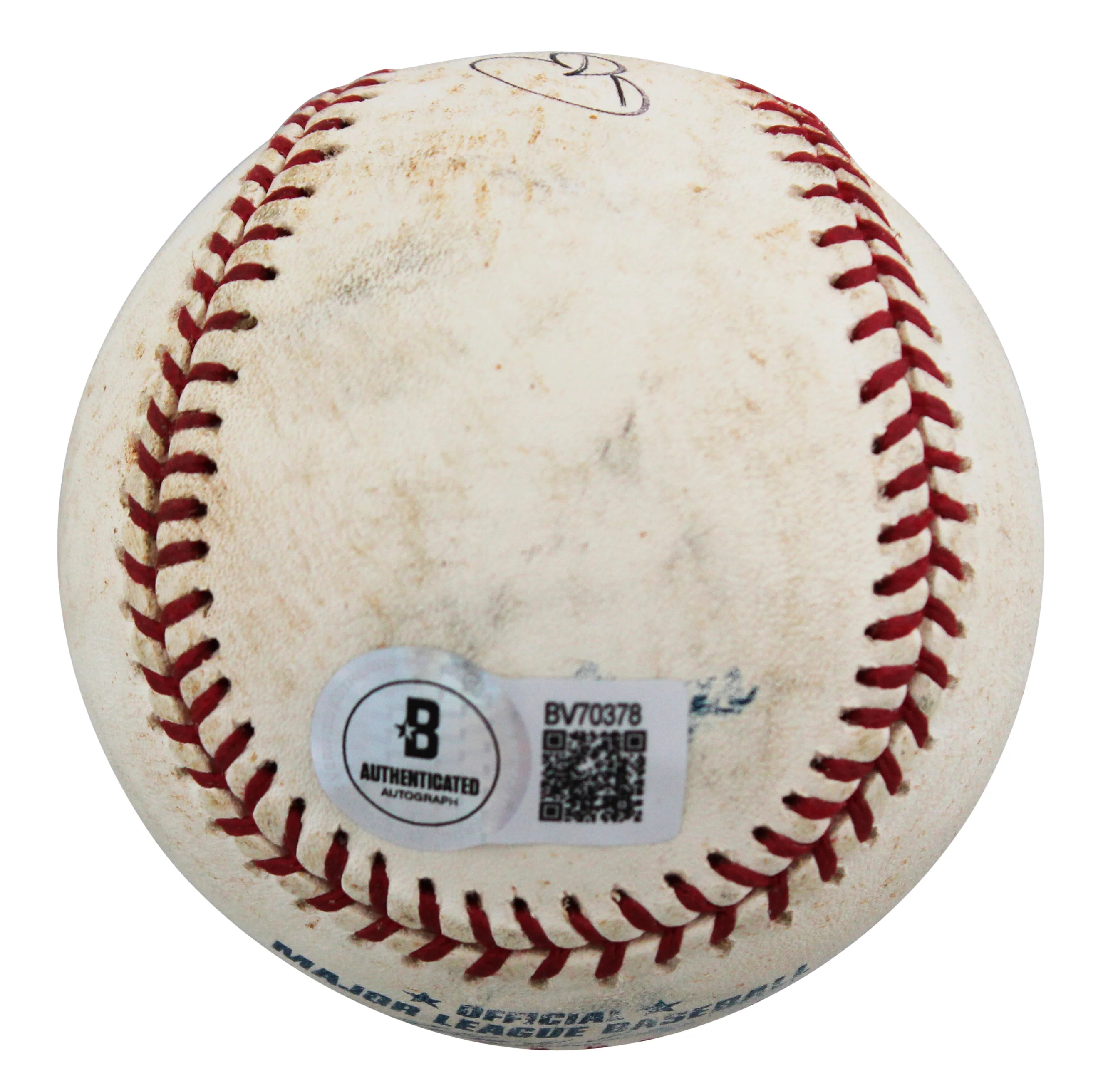 Brewers Bob Uecker Authentic Signed Game Used Sellig OML Baseball BAS #BV70378 - Image 4