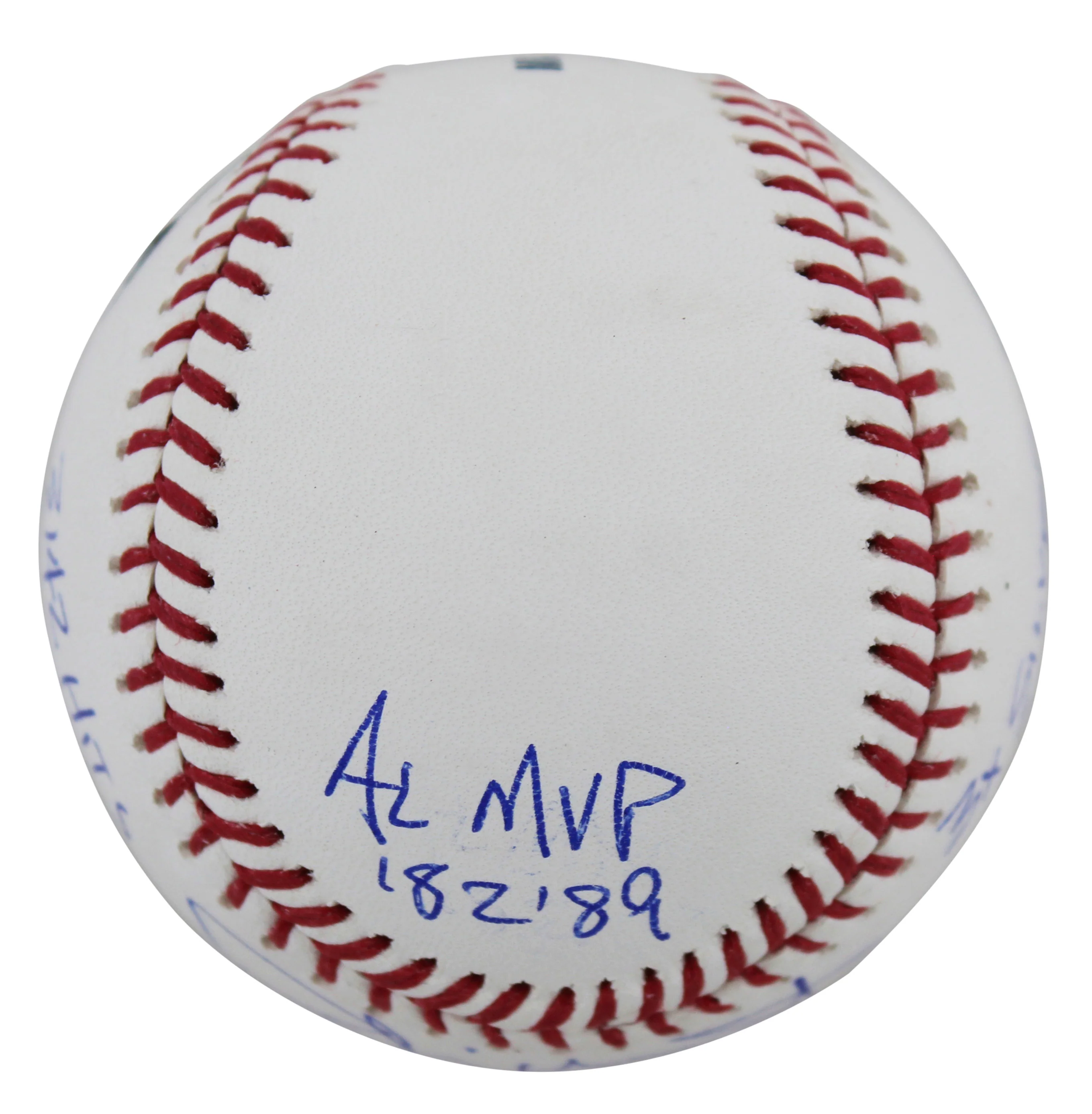 Brewers Robin Yount "6x Stat" Authentic Signed Oml Baseball BAS Witnessed 2 - Image 4