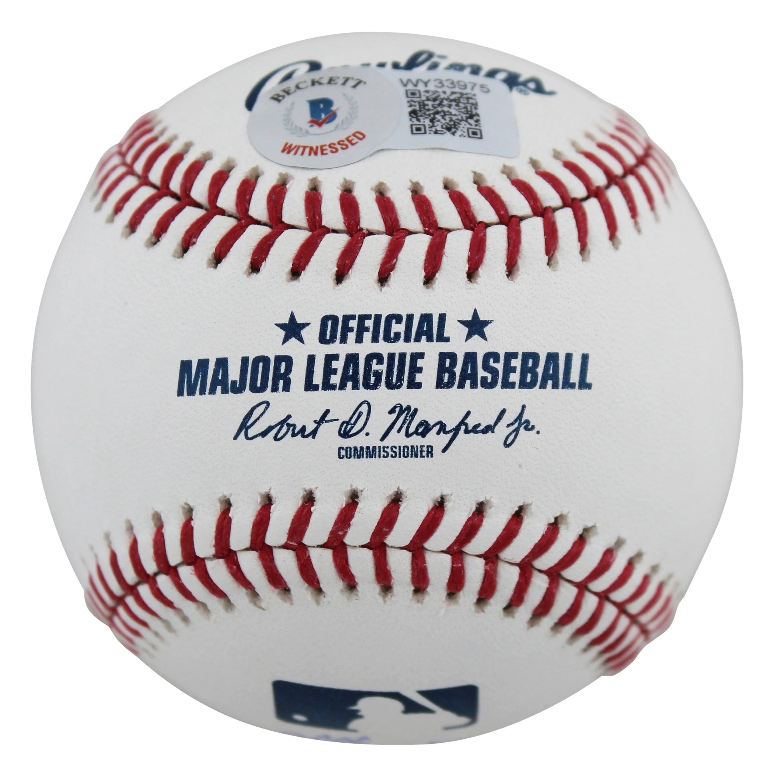 Brewers Robin Yount "6x Stat" Authentic Signed Oml Baseball w/ Case BAS Wit 2 - Image 8