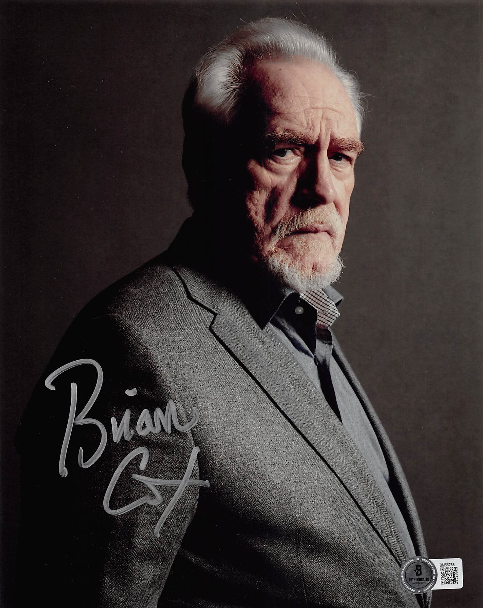 Brian Cox Succession Authentic Signed 8x10 Photo Autographed BAS #BM56768 - Image 2