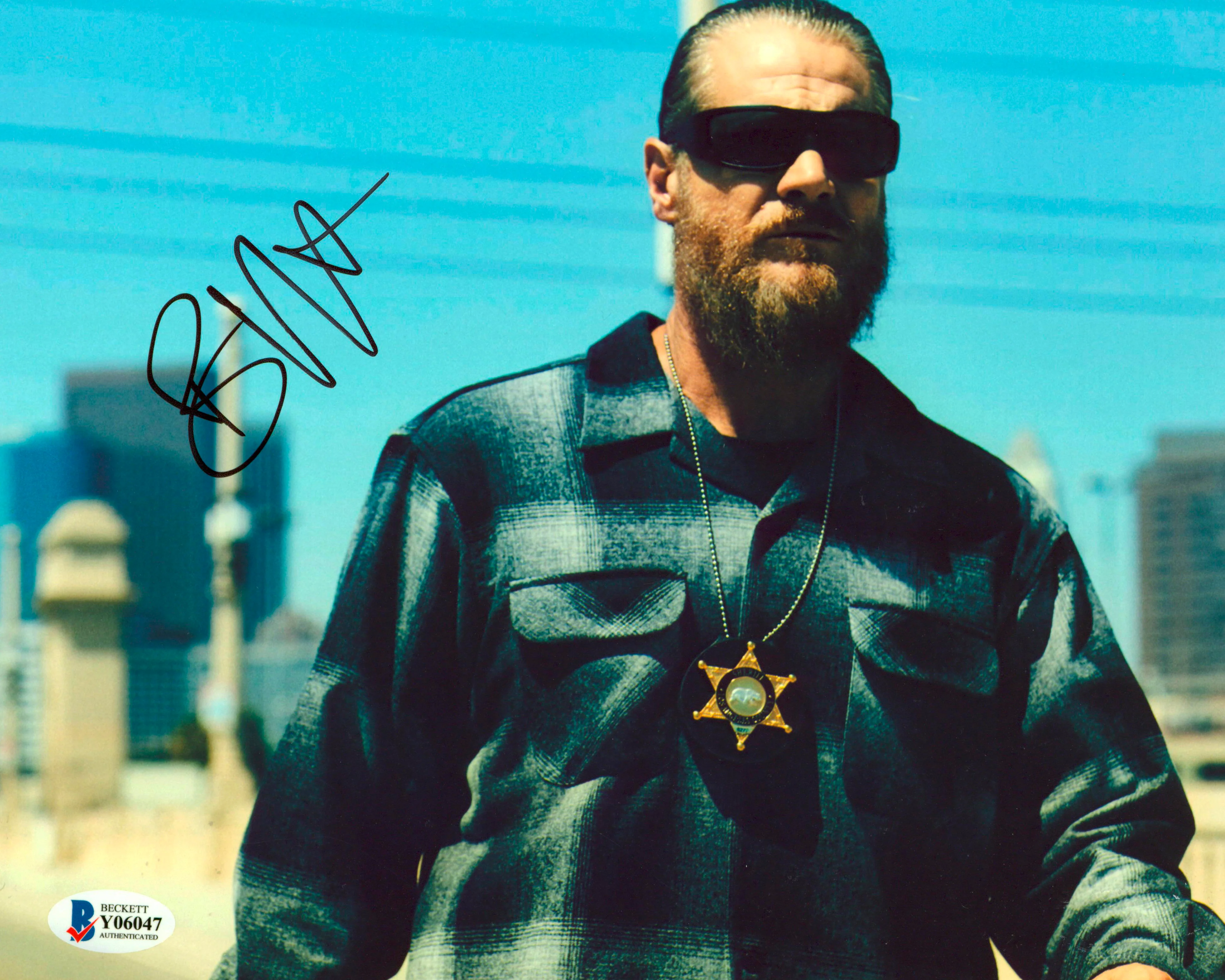 Brian Van Holt Deputy Authentic Signed 8x10 Photo Autographed BAS #Y06047 - Image 2
